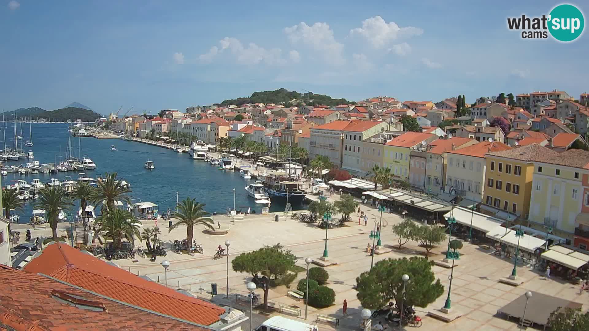 Webcam live Lussinpiccolo – Piazza principale