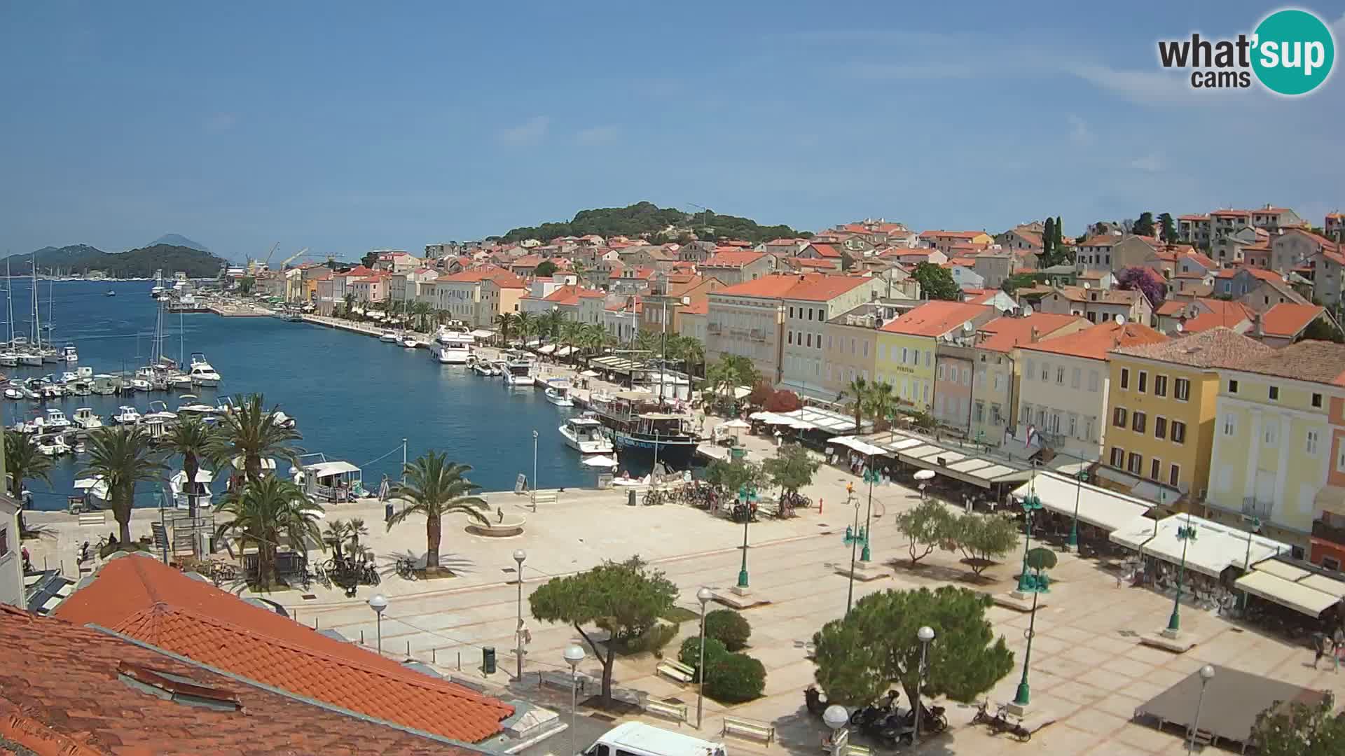 Kamera v živo Mali Lošinj – Glavni trg Republike