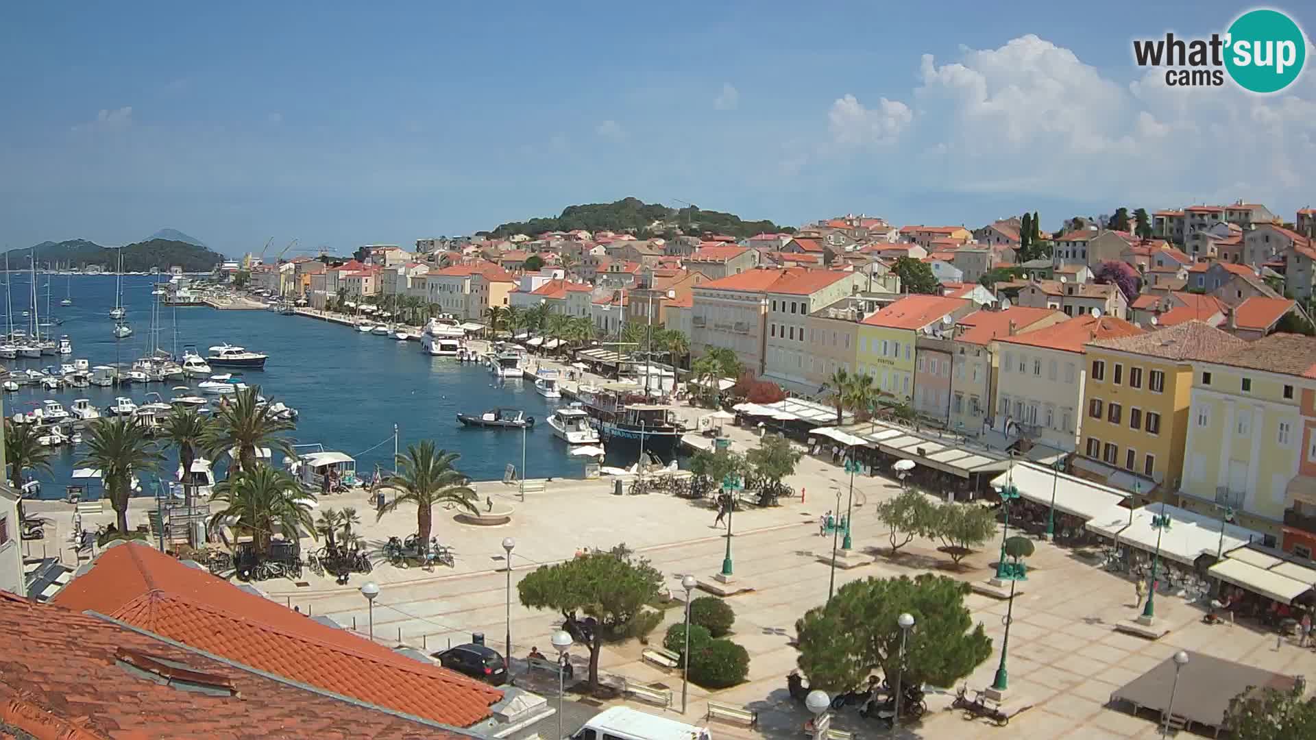 Kamera v živo Mali Lošinj – Glavni trg Republike