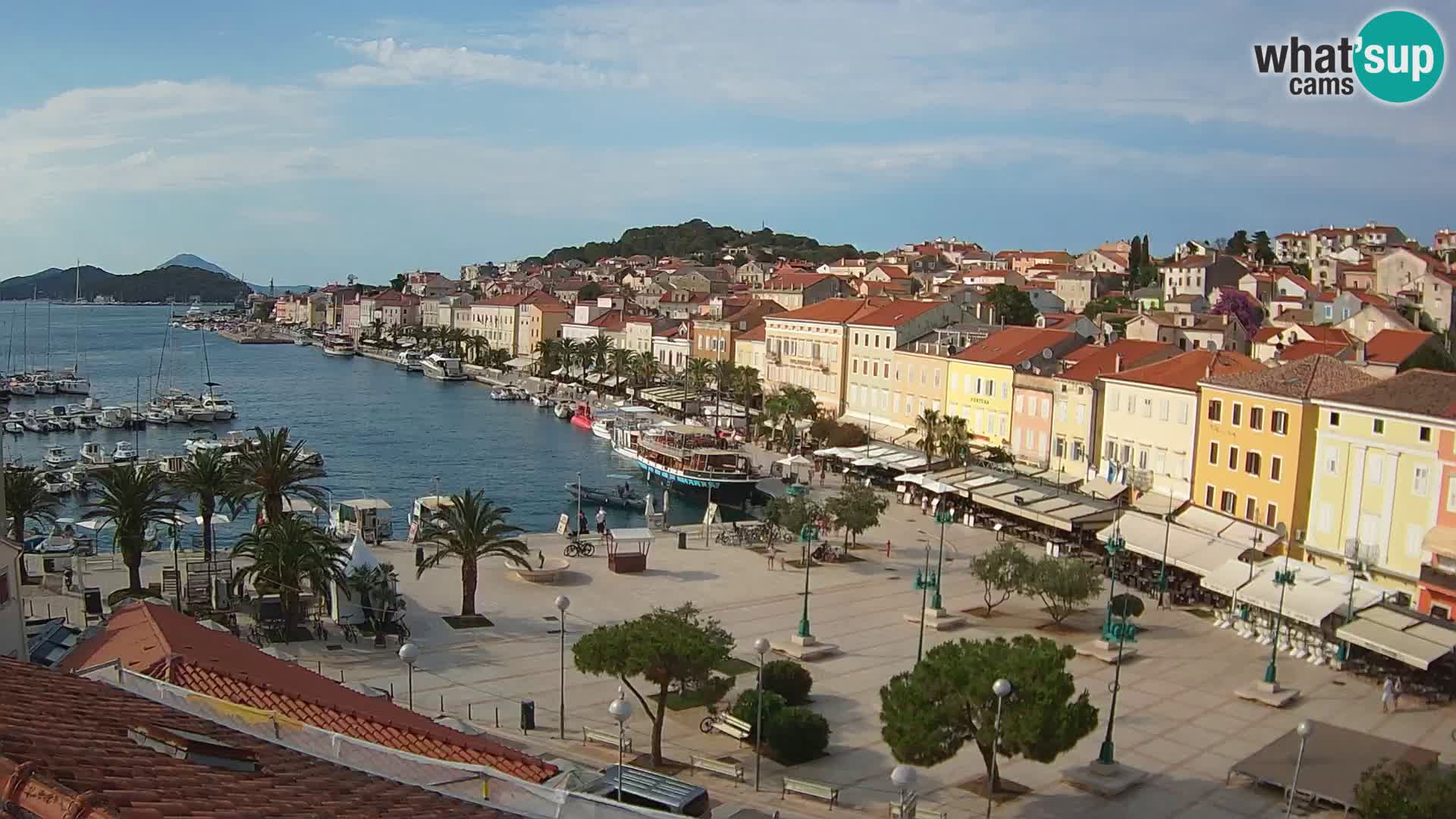 Webcam live Lussinpiccolo – Piazza principale