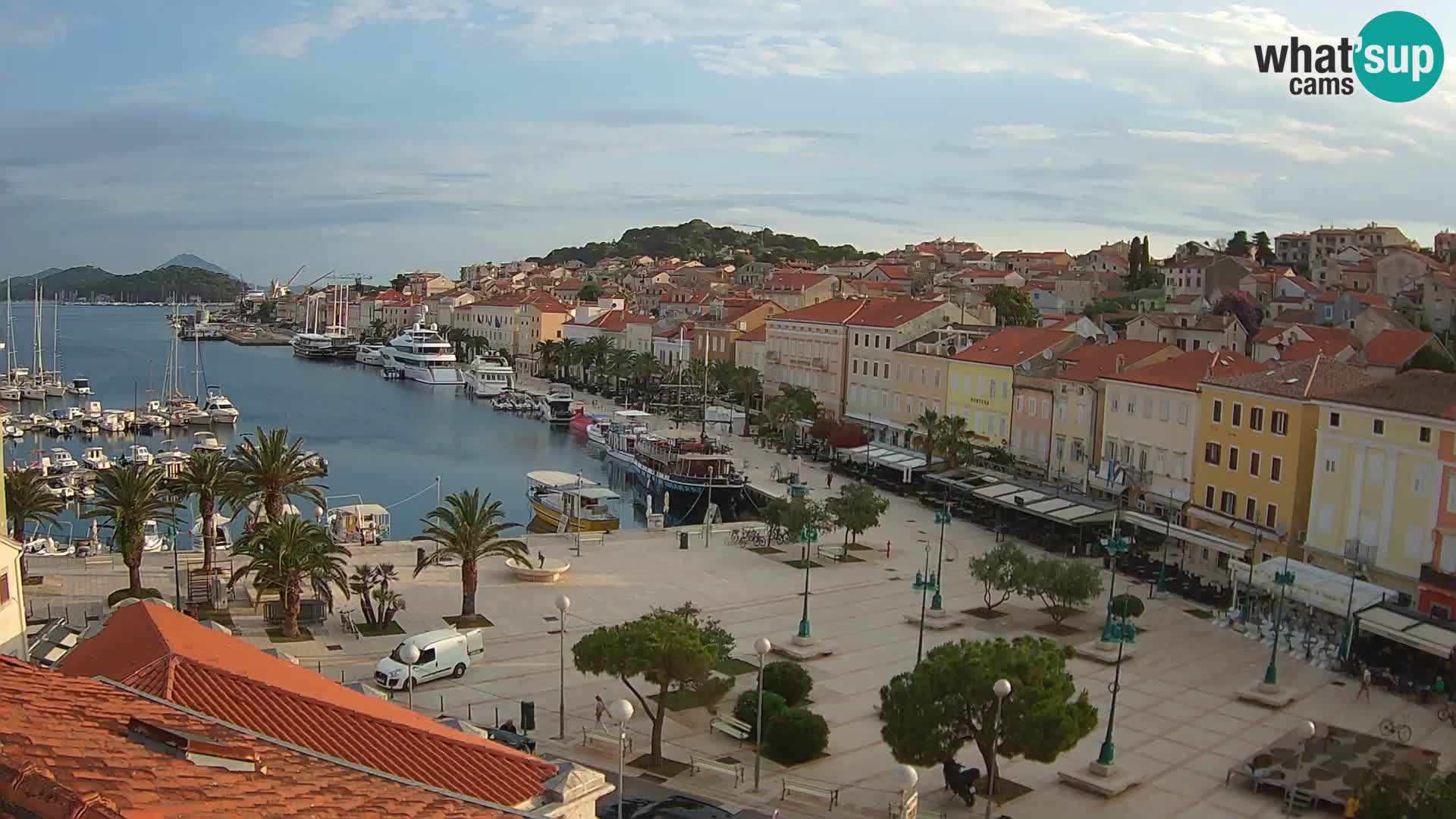 Webkam Mali Lošinj – Glavni trg