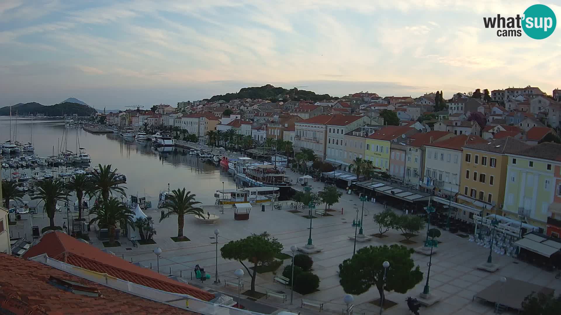 Kamera v živo Mali Lošinj – Glavni trg Republike