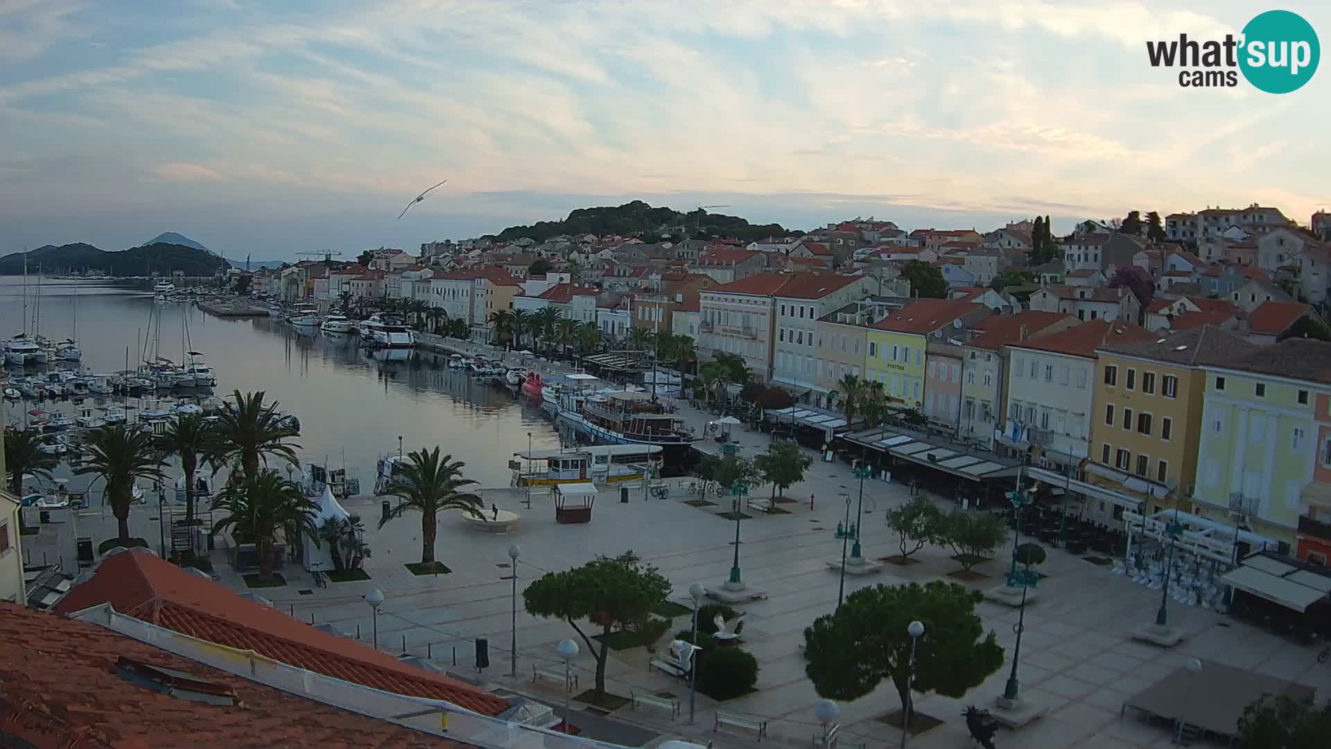 Webcam live Mali Lošinj – Piazza principale
