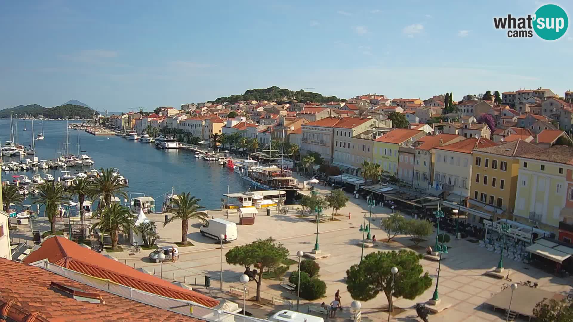 Webcam Mali Lošinj – centrale square