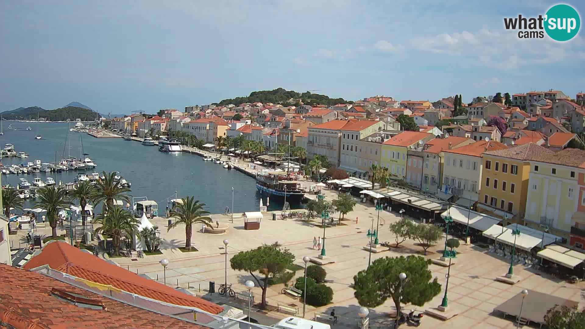 Kamera v živo Mali Lošinj – Glavni trg Republike
