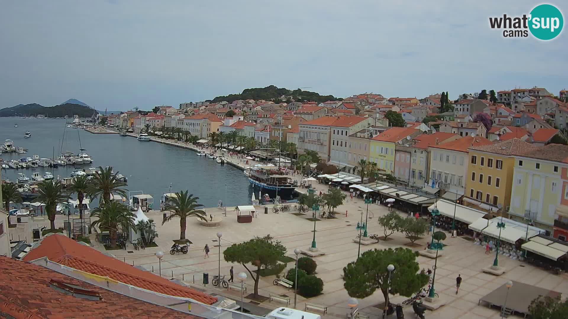 Kamera v živo Mali Lošinj – Glavni trg Republike