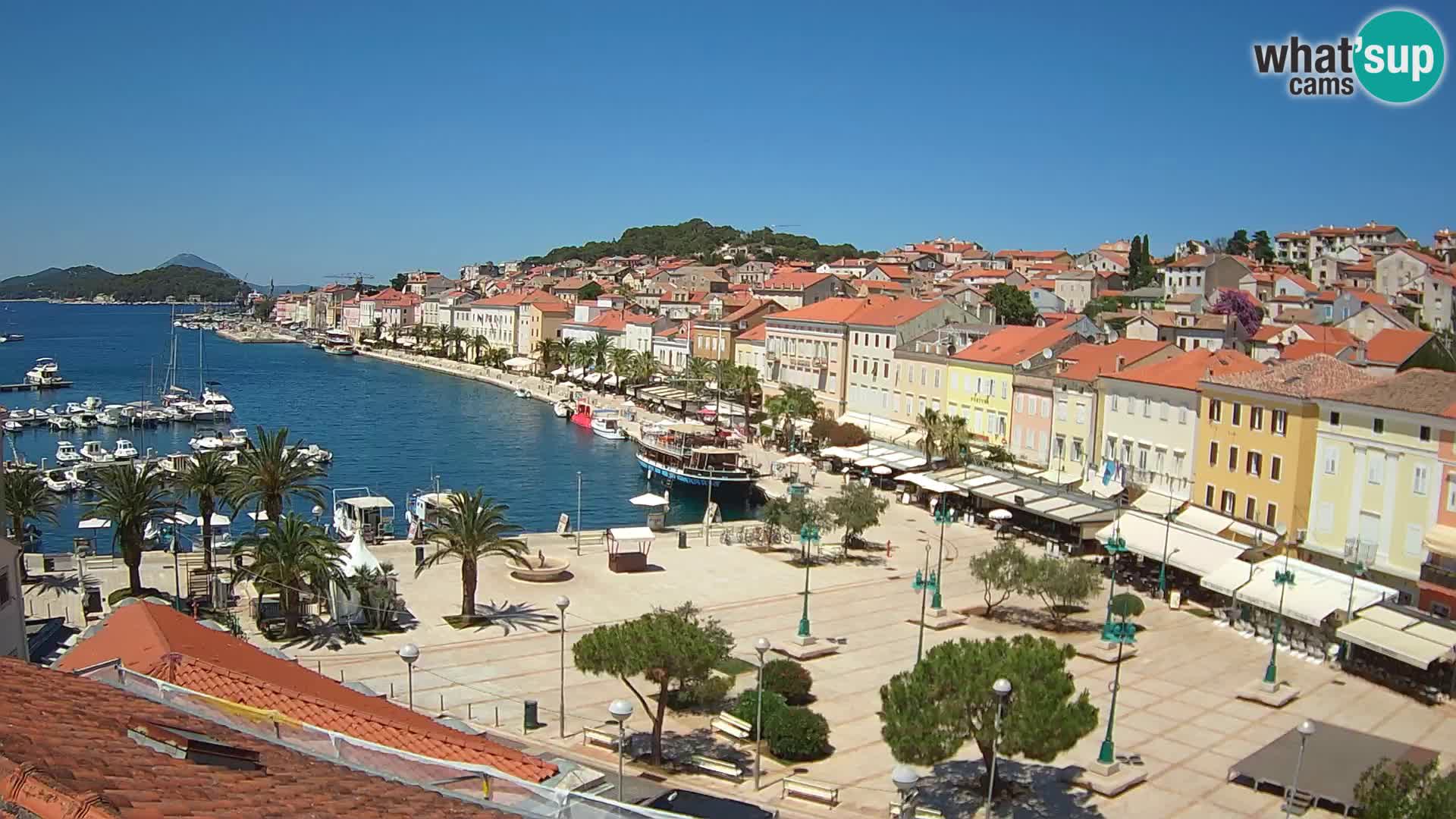 Webcam live Mali Lošinj – Piazza principale