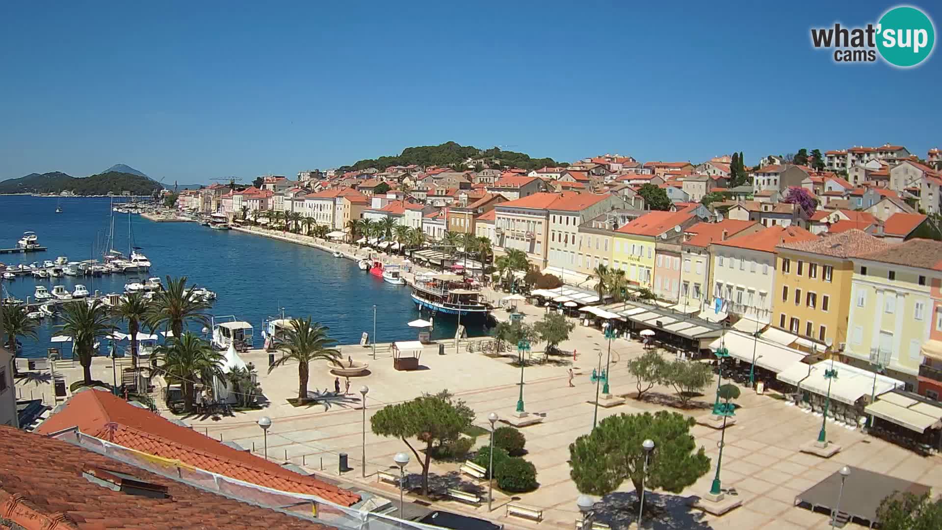 Webkam Mali Lošinj – trg Republike