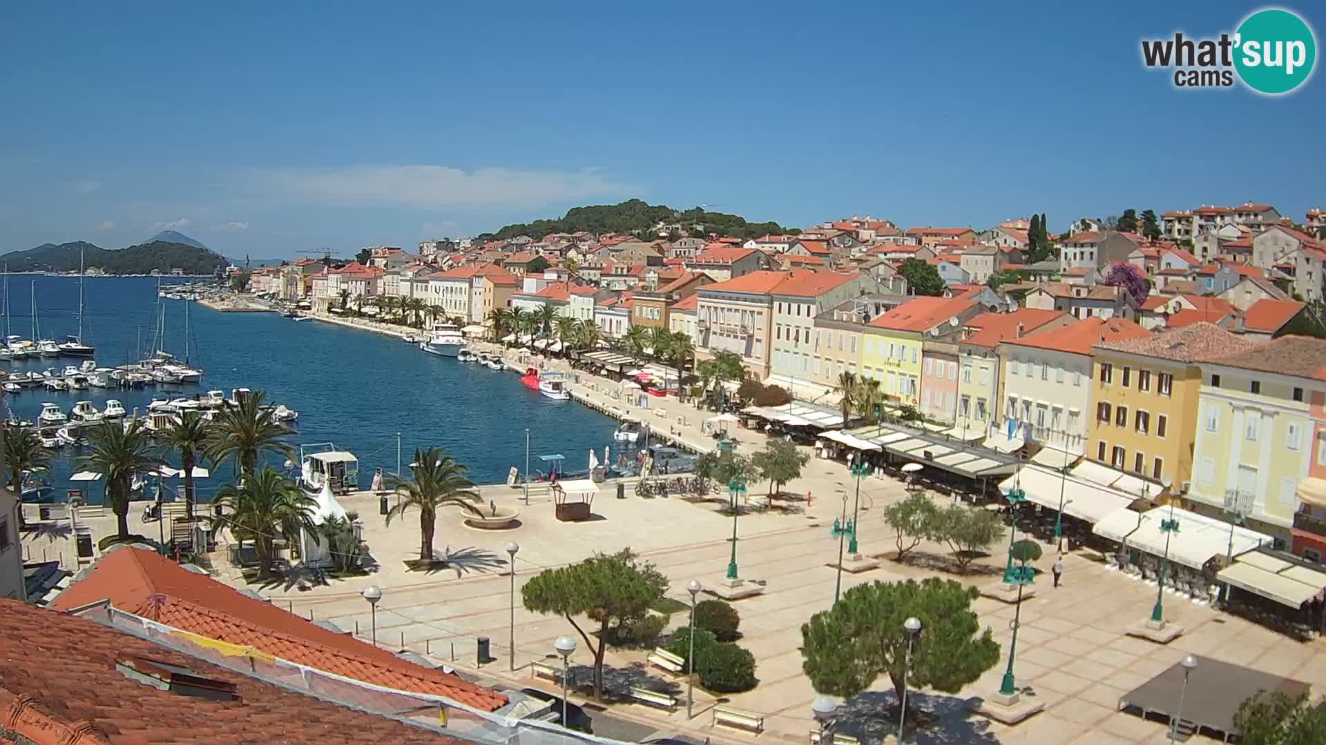 Kamera v živo Mali Lošinj – Glavni trg Republike