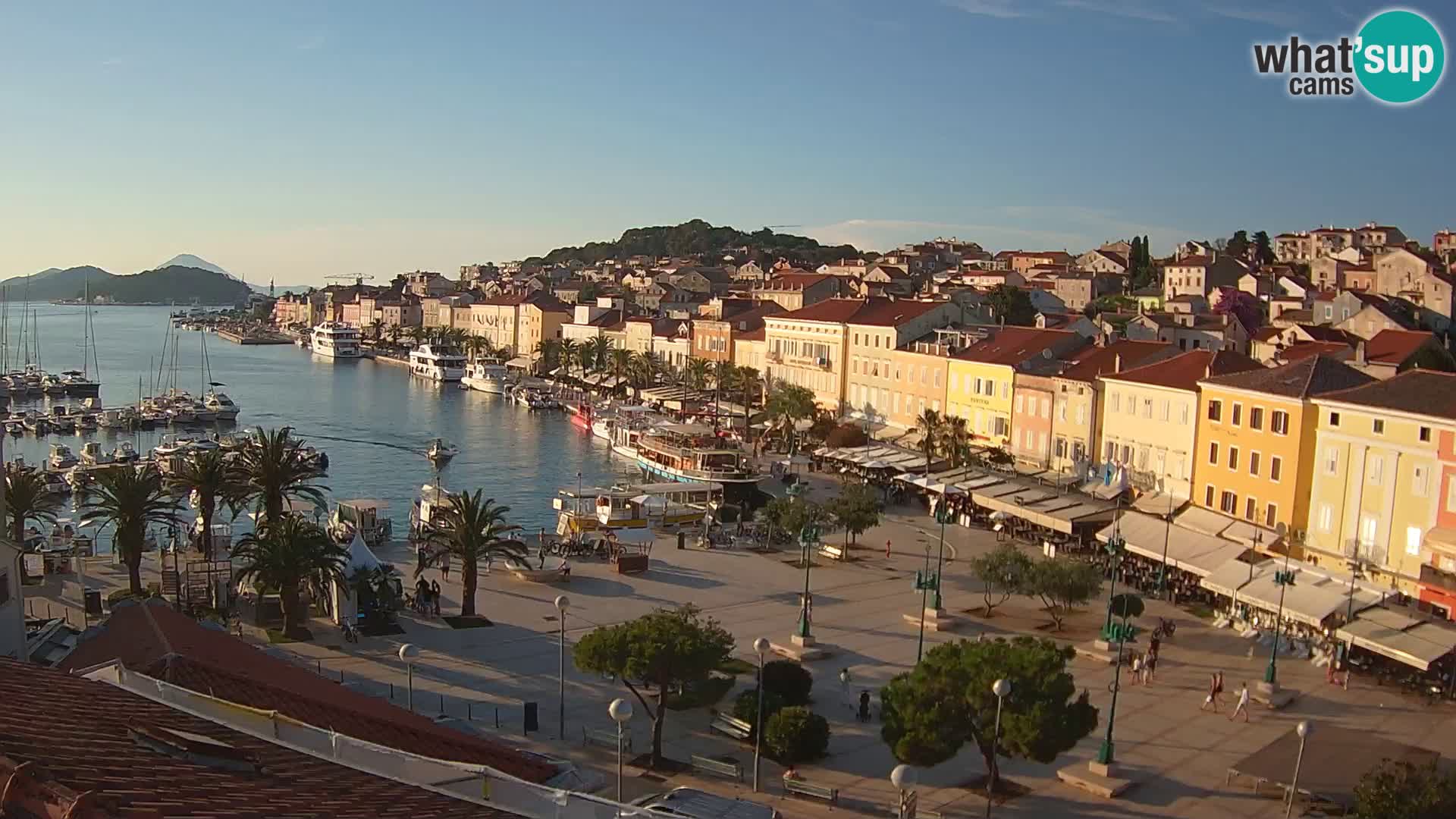 Webkam Mali Lošinj – Glavni trg