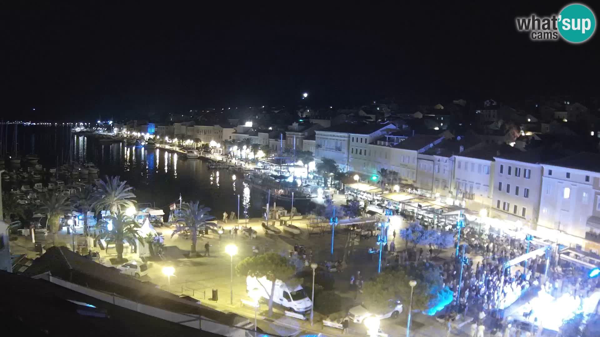 Webcam live Mali Lošinj – Piazza principale