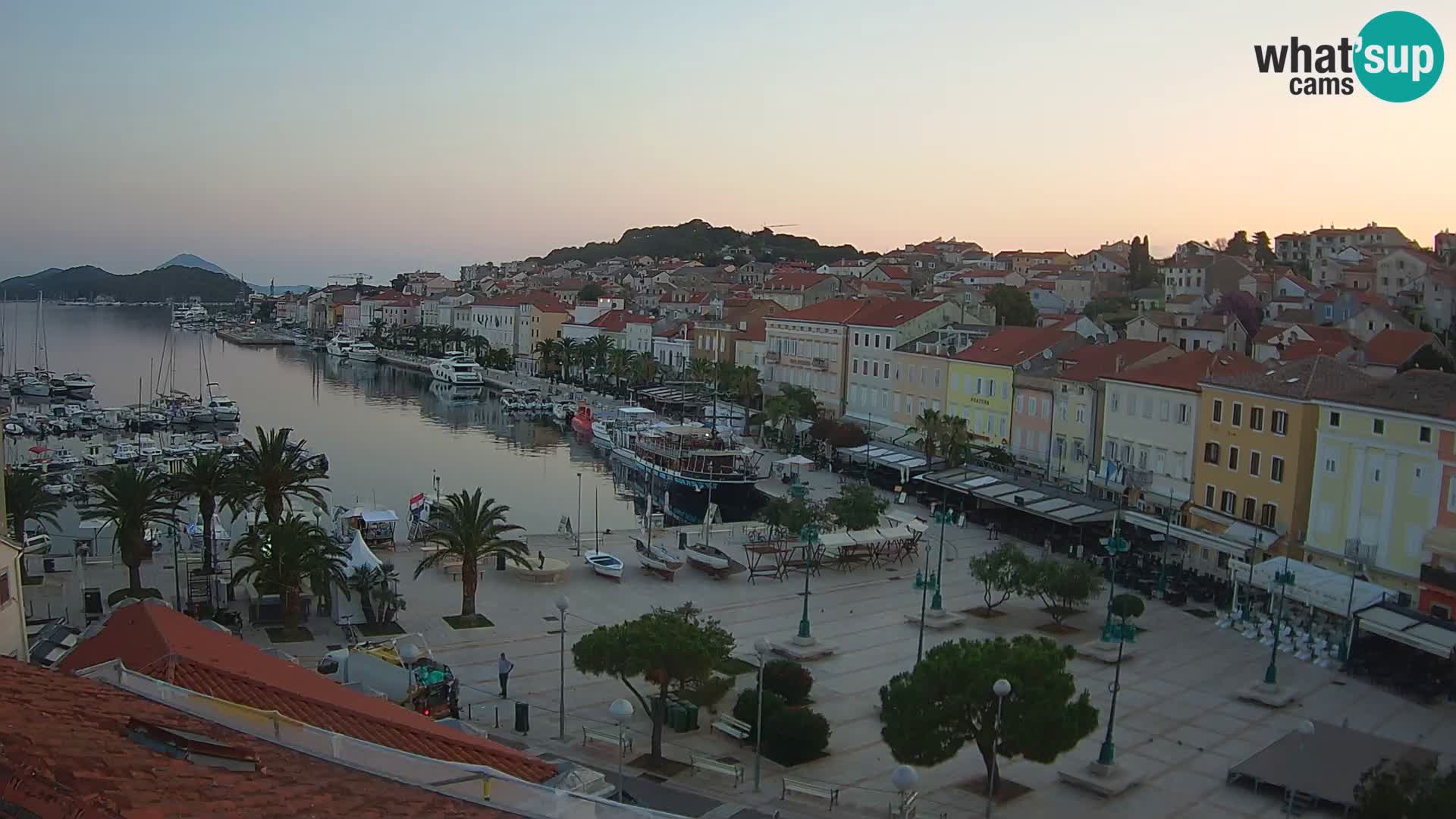 Webcam live Mali Lošinj – Piazza principale