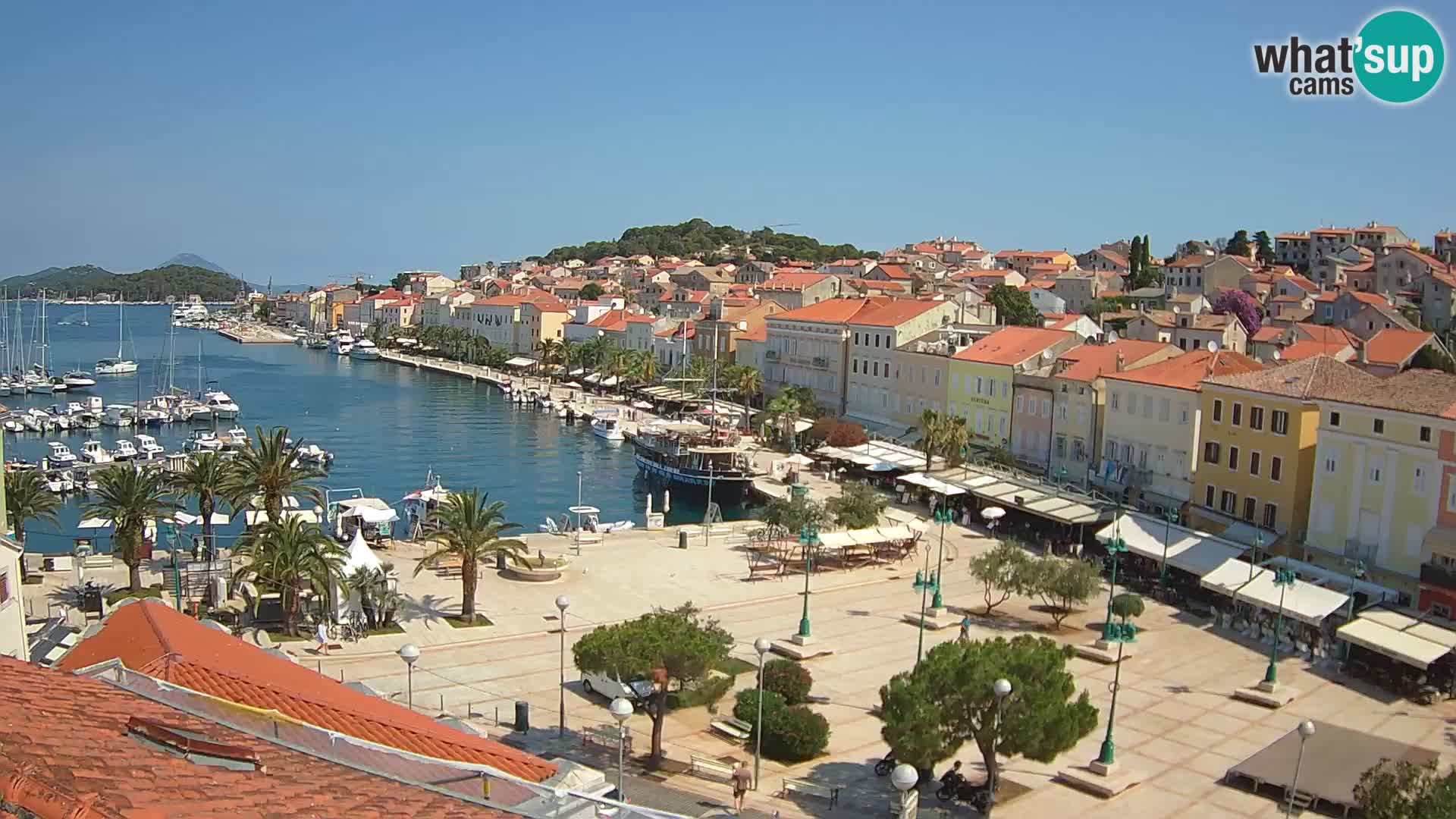 Webcam live Mali Lošinj – Piazza principale
