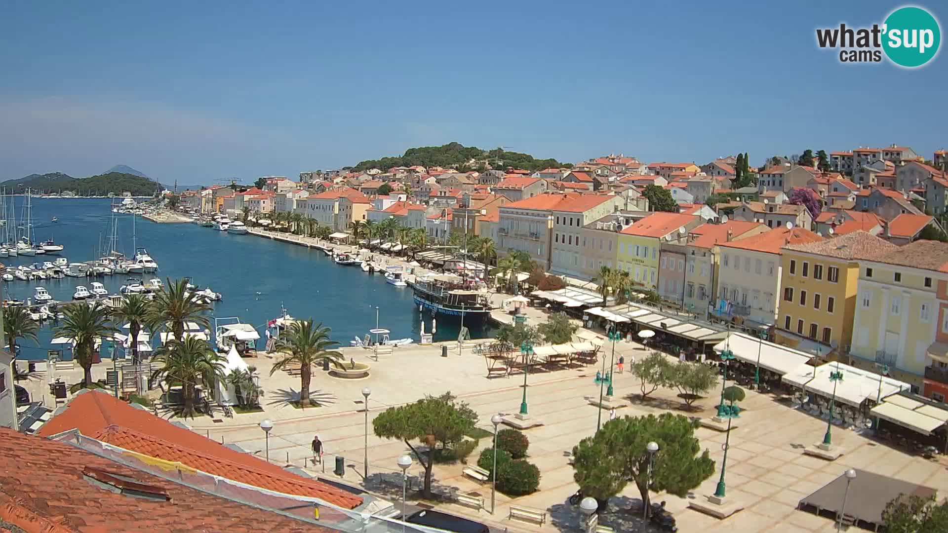 Spletna kamera Mali Lošinj – Glavni trg