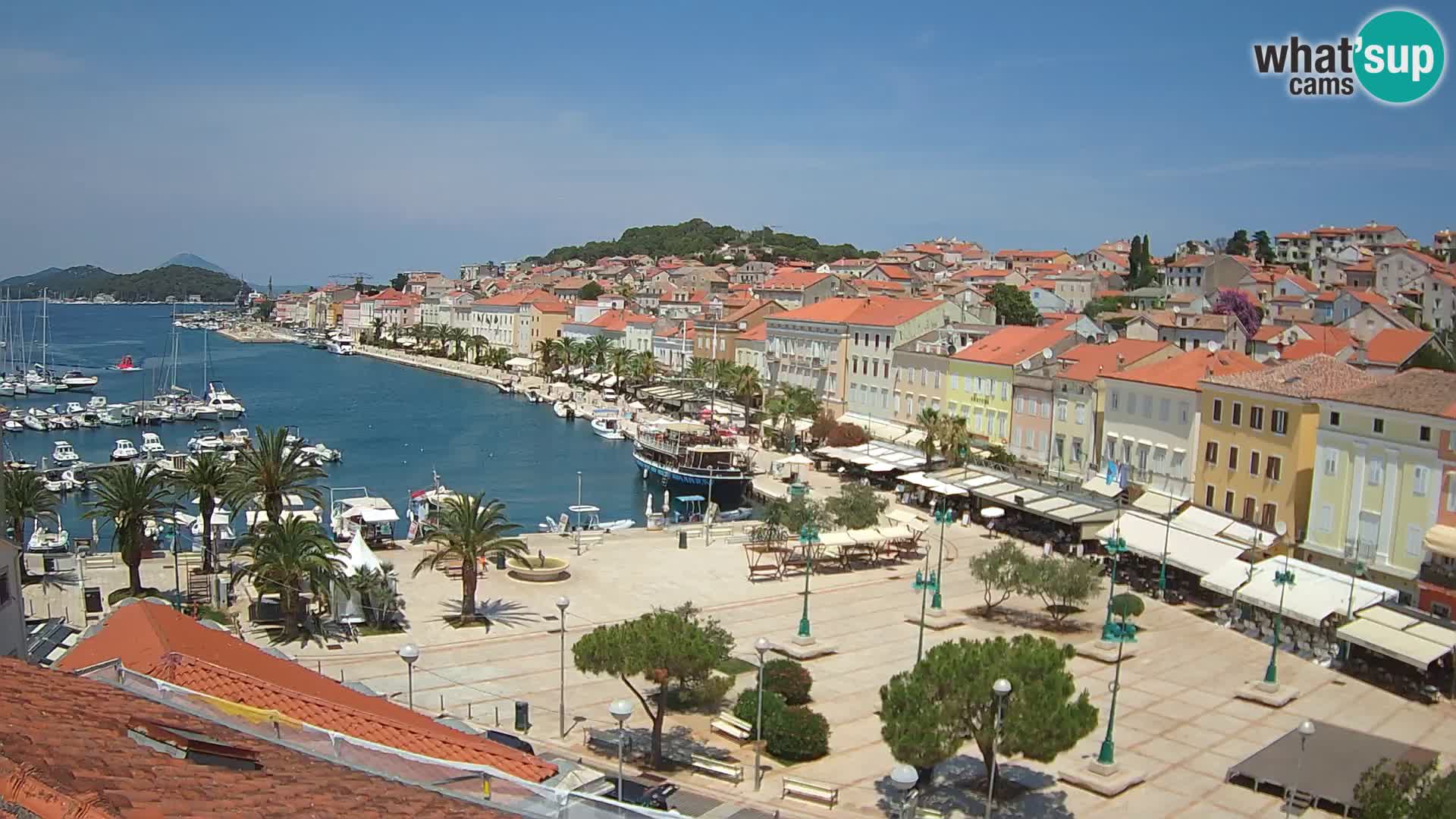 Webcam Mali Lošinj – plaza della Republica