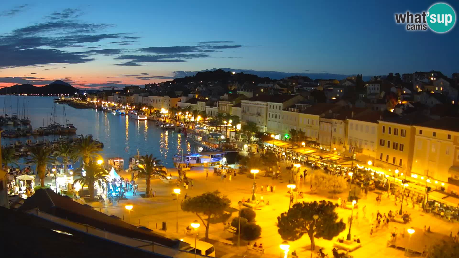Webcam live Mali Lošinj – Piazza principale