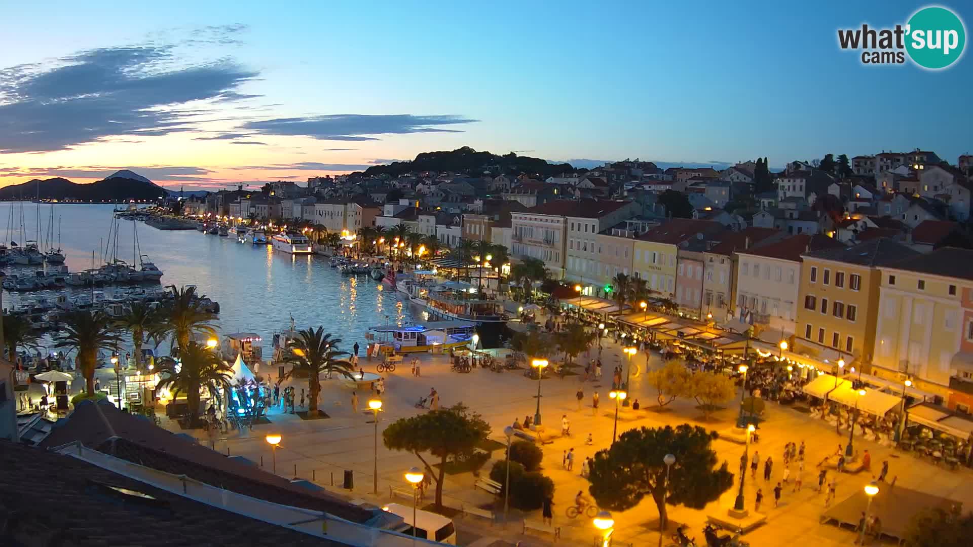 Webcam live Mali Lošinj – Piazza principale
