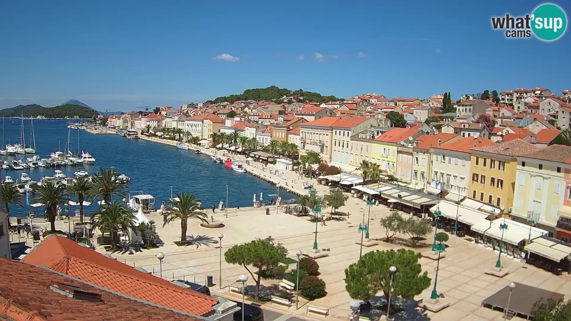 Kamera v živo Mali Lošinj – Glavni trg Republike