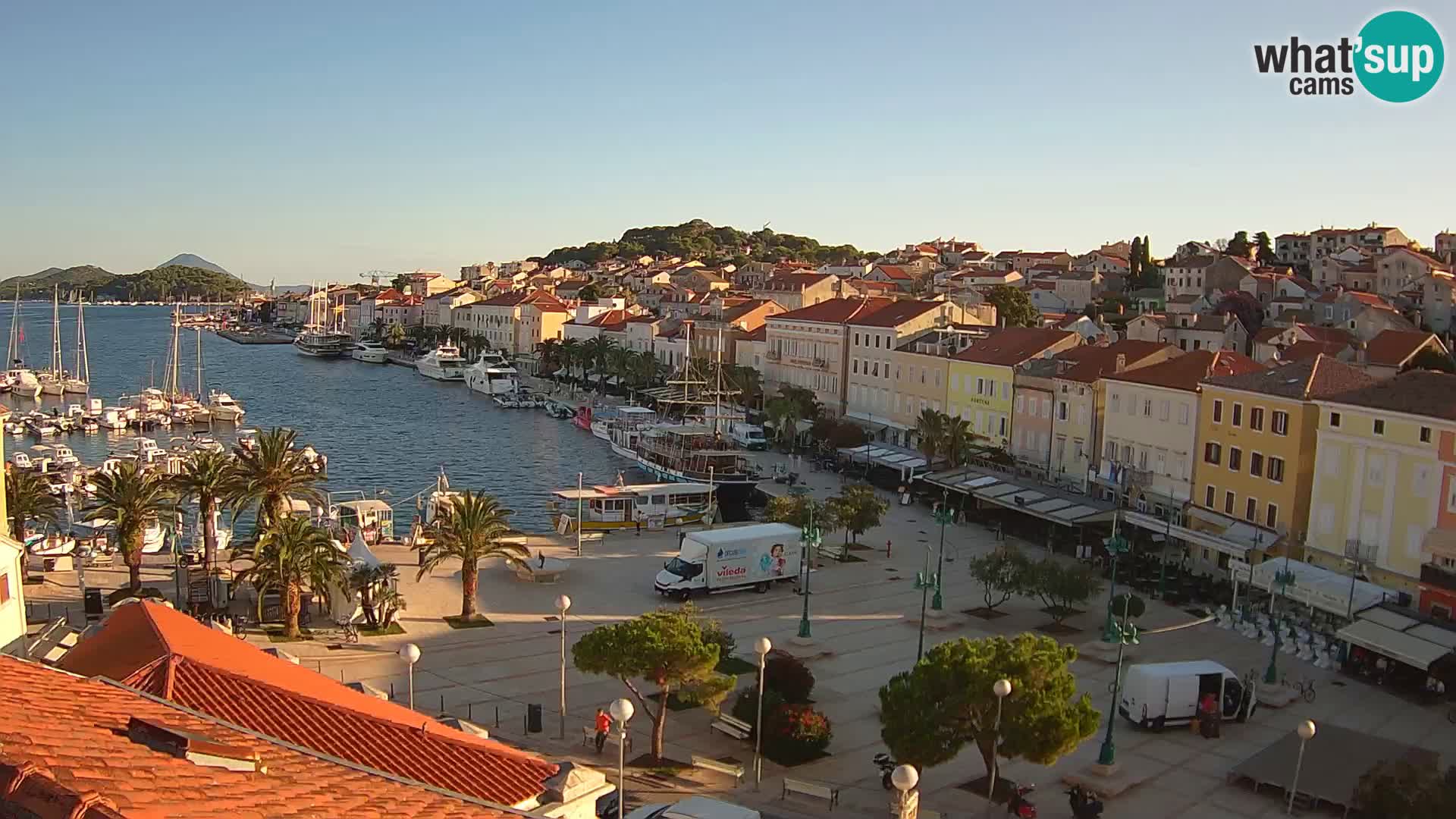 Webkam Mali Lošinj – trg Republike