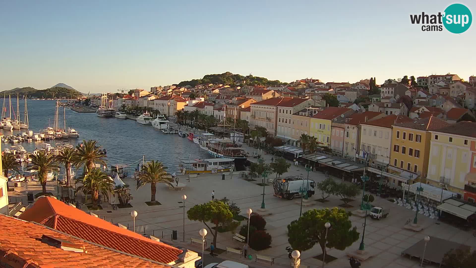 Webcam live Mali Lošinj – Piazza principale