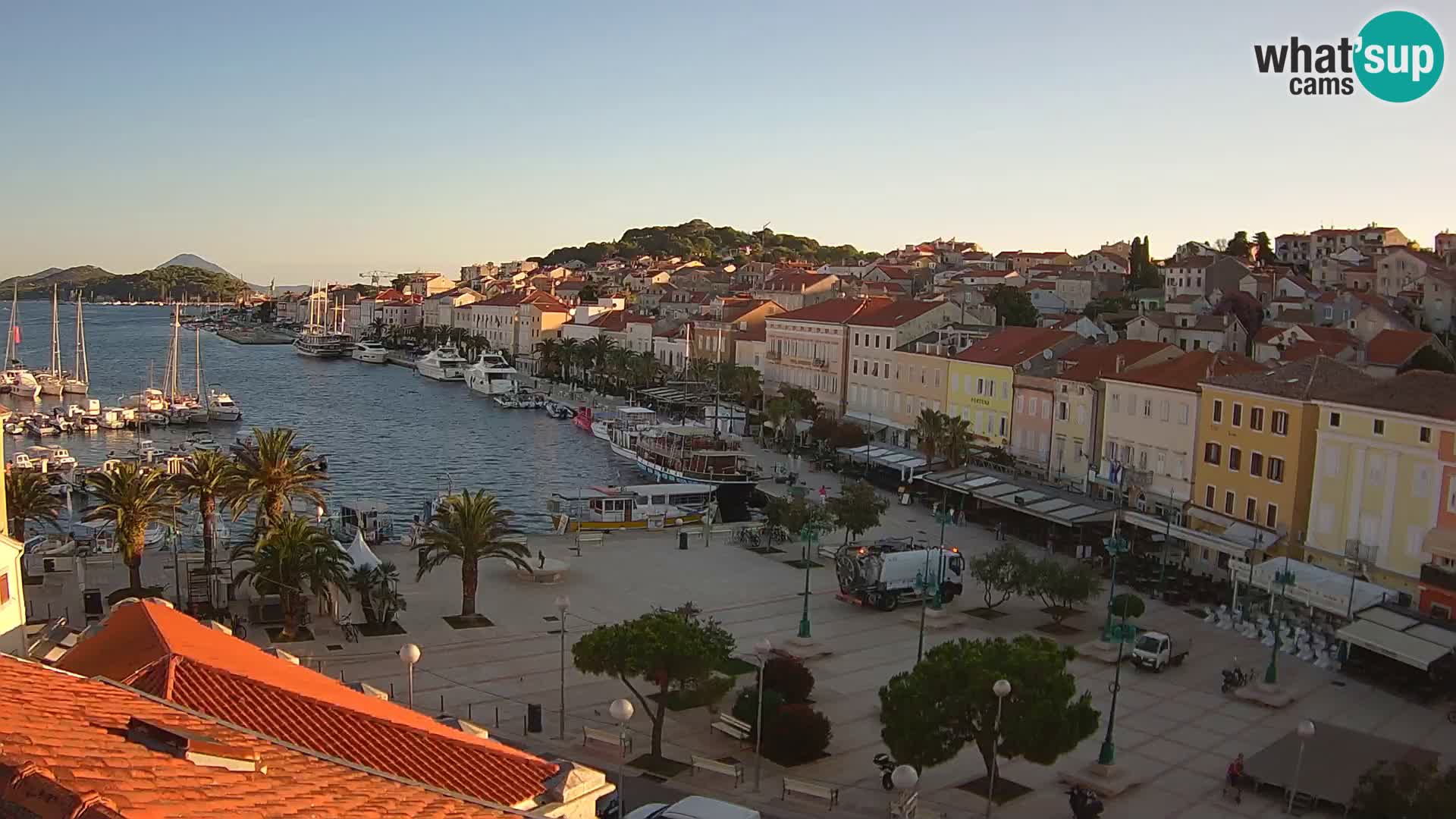 Webkam Mali Lošinj – Glavni trg