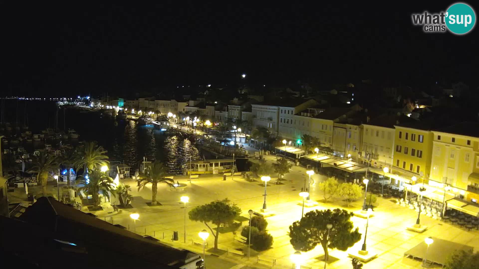 Webcam live Lussinpiccolo – Piazza principale