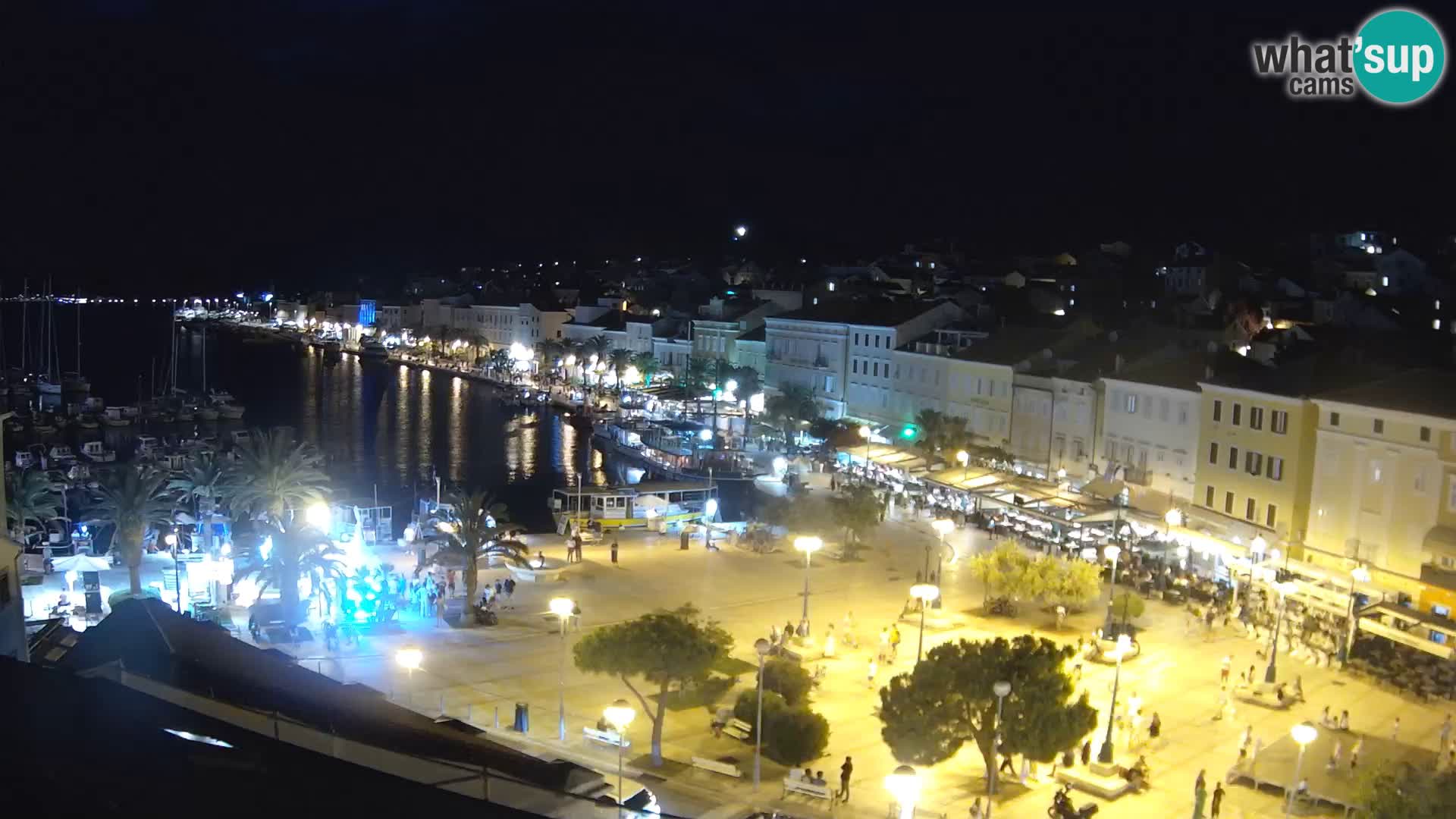 Webcam live Lussinpiccolo – Piazza principale