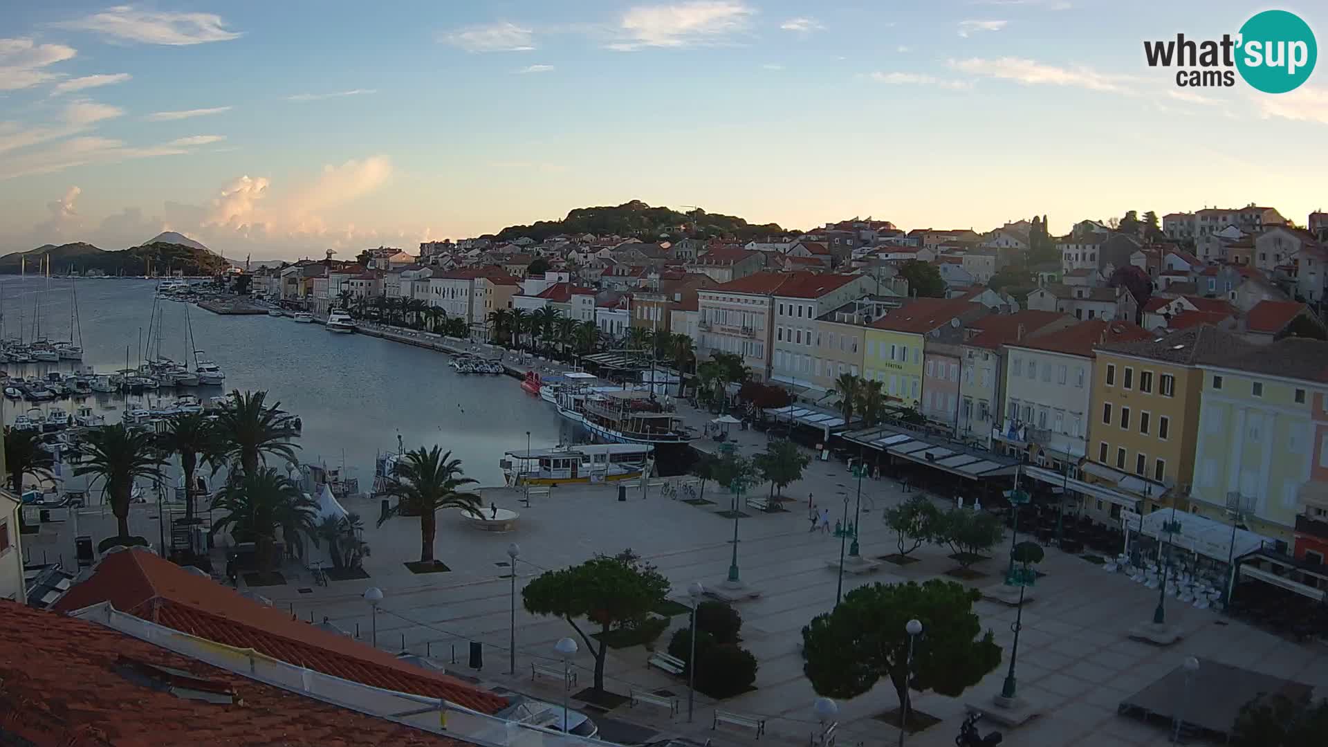 Webcam live Mali Lošinj – Piazza principale