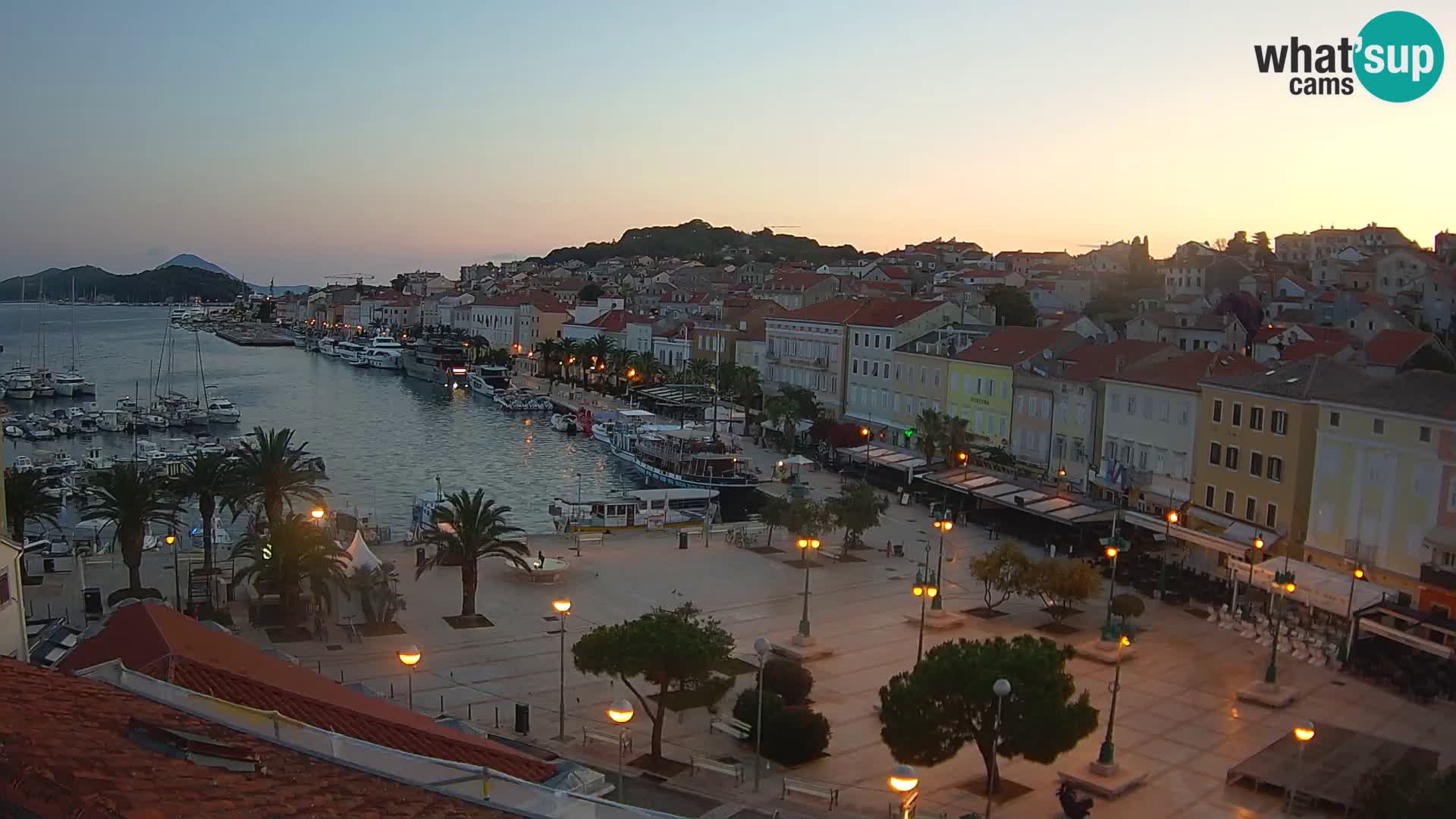 Webcam live Mali Lošinj – Piazza principale