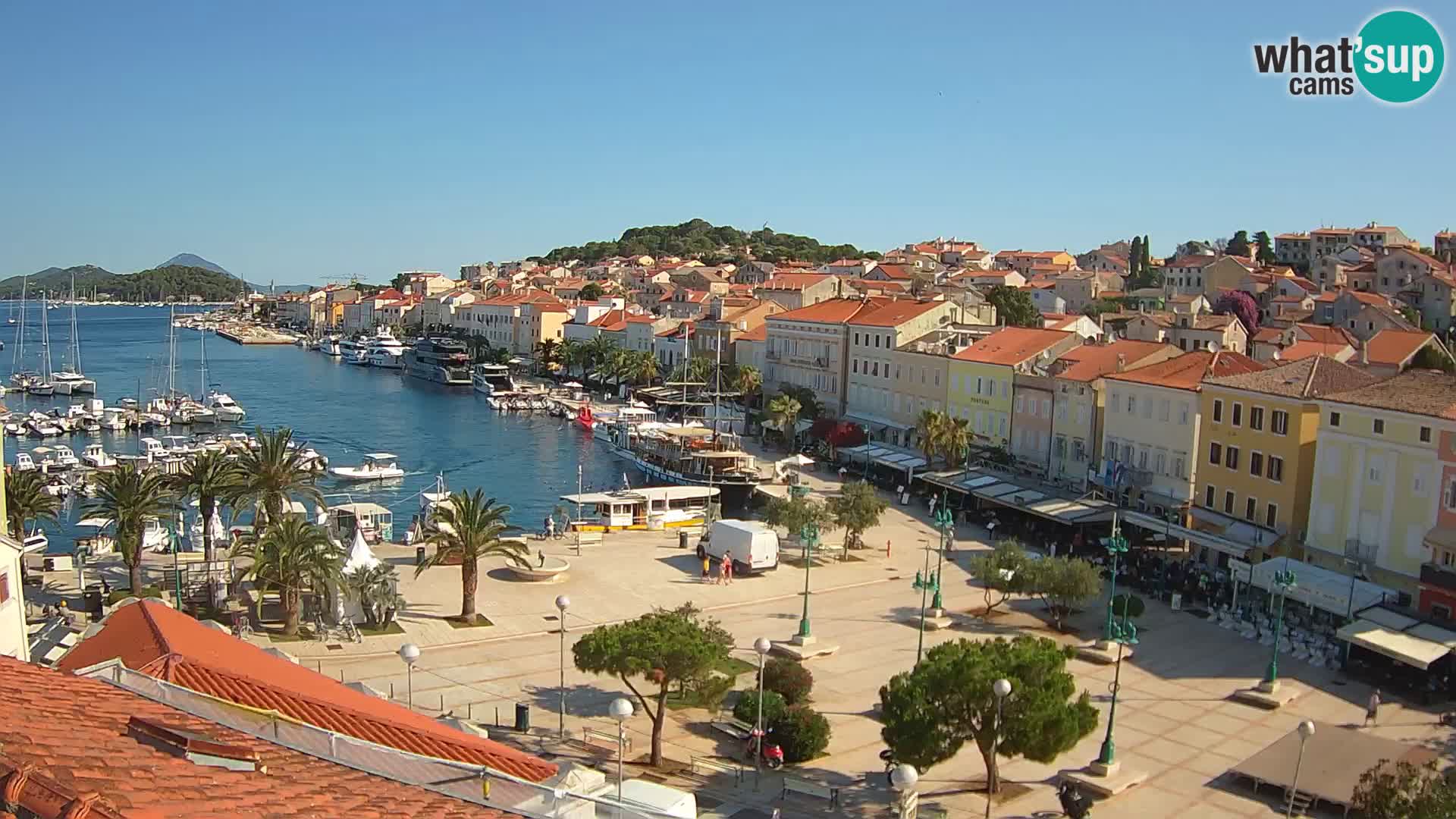 Webcam Mali Lošinj – Platz Republik