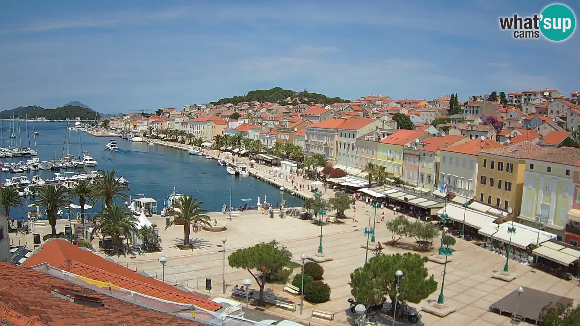 Webcam live Mali Lošinj – Piazza principale