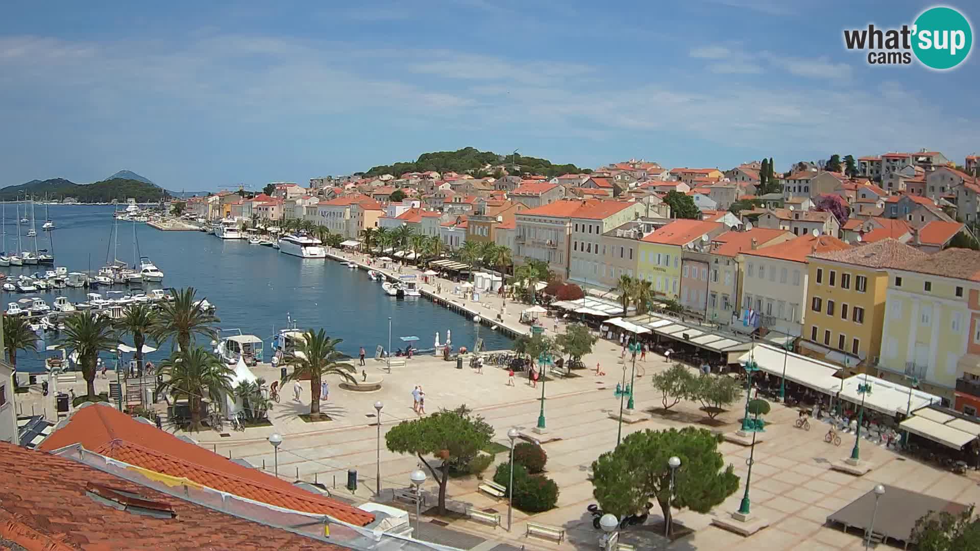 Webcam live Mali Lošinj – Piazza principale
