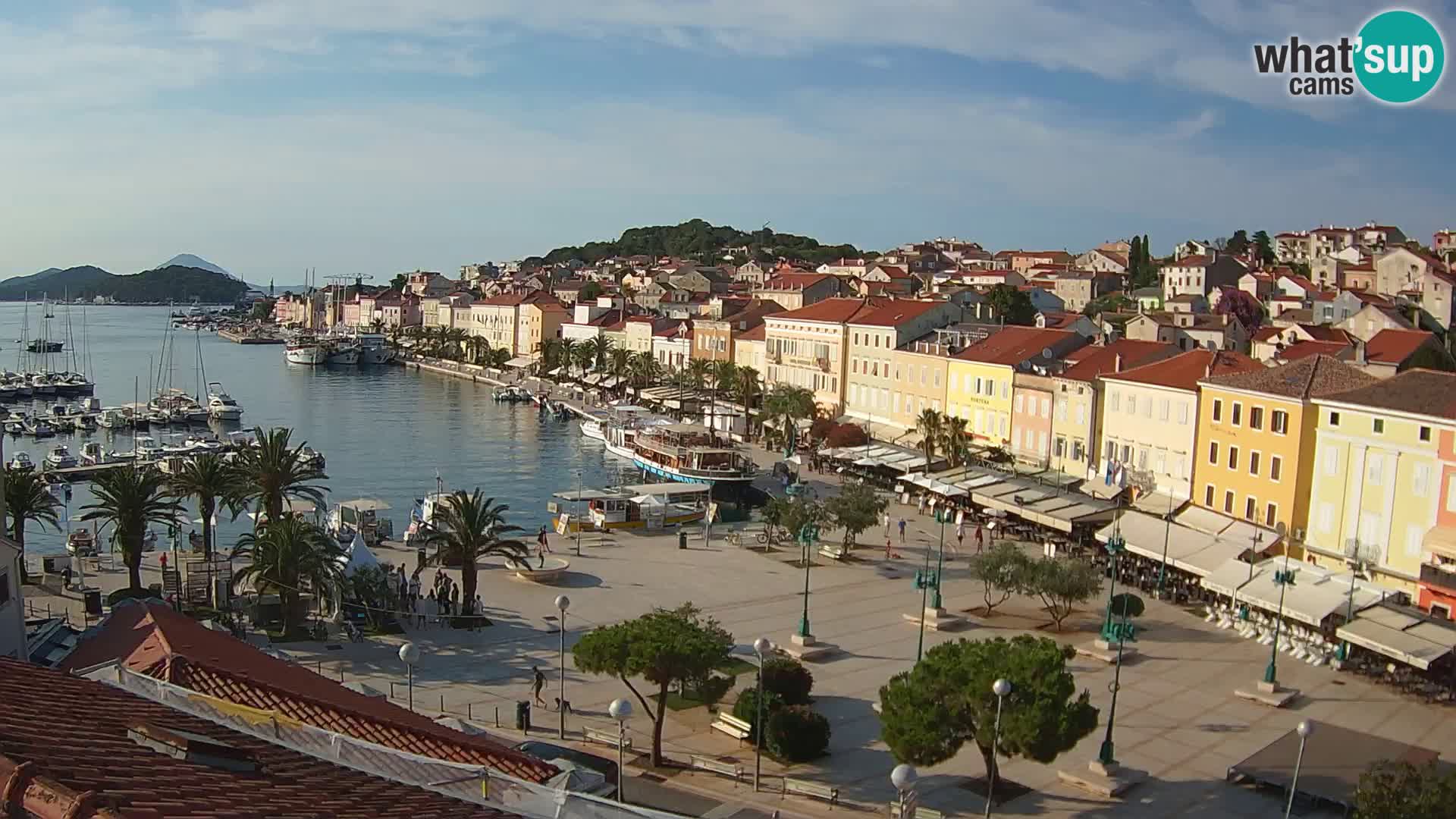 Kamera v živo Mali Lošinj – Glavni trg Republike