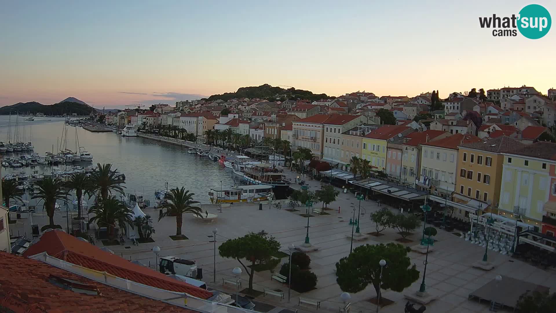 Webcam live Mali Lošinj – Piazza principale