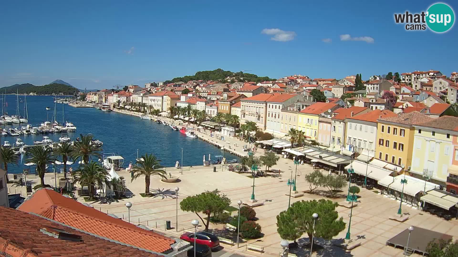 Kamera v živo Mali Lošinj – Glavni trg Republike