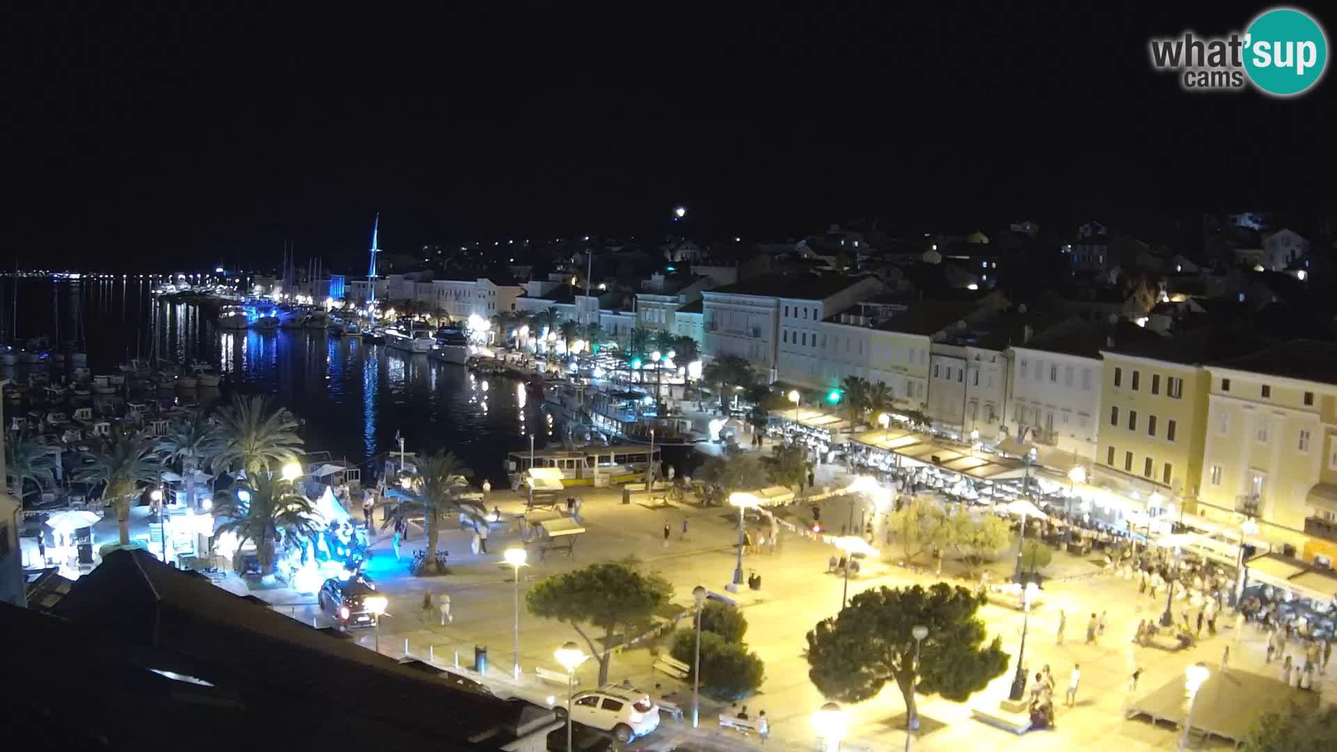 Webcam live Lussinpiccolo – Piazza principale