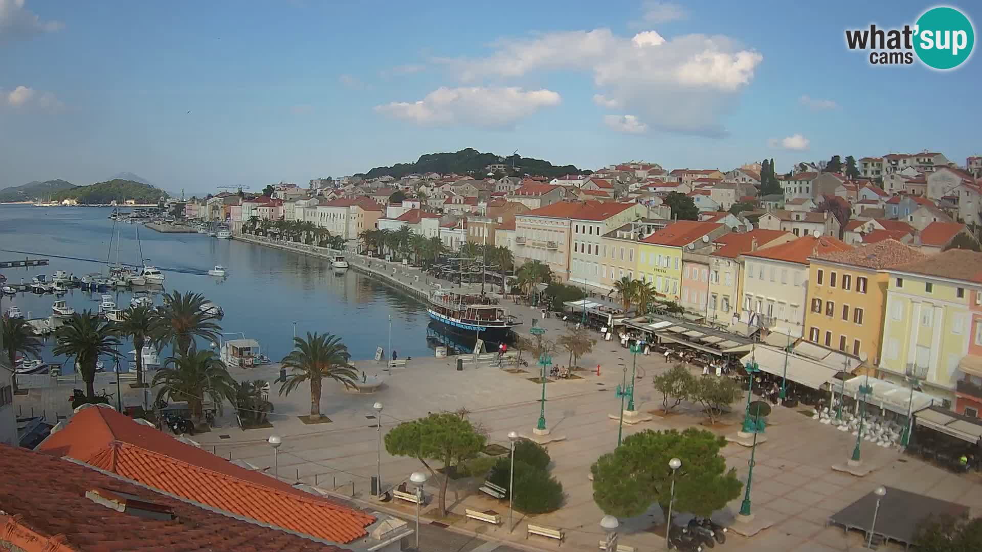 Kamera v živo Mali Lošinj – Glavni trg Republike