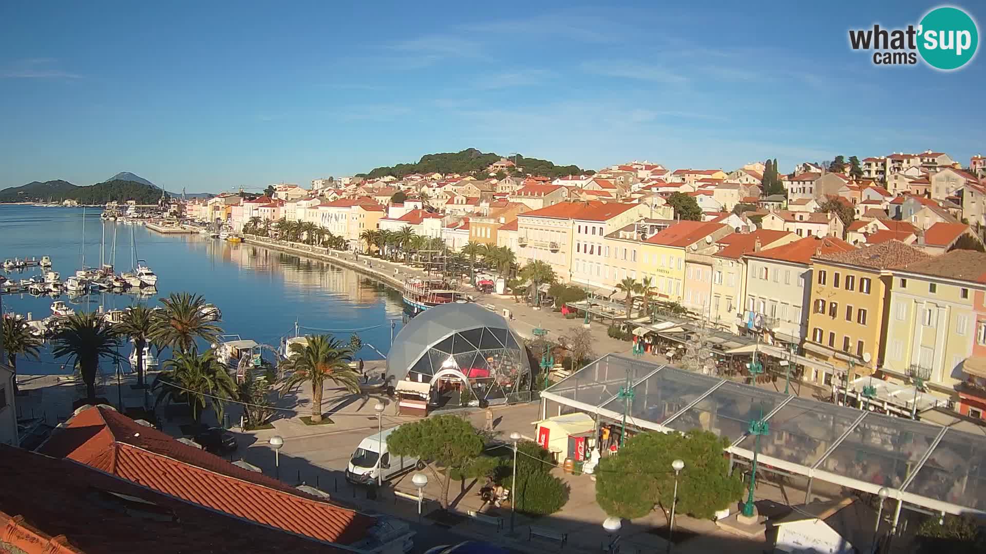 Webkam Mali Lošinj – trg Republike