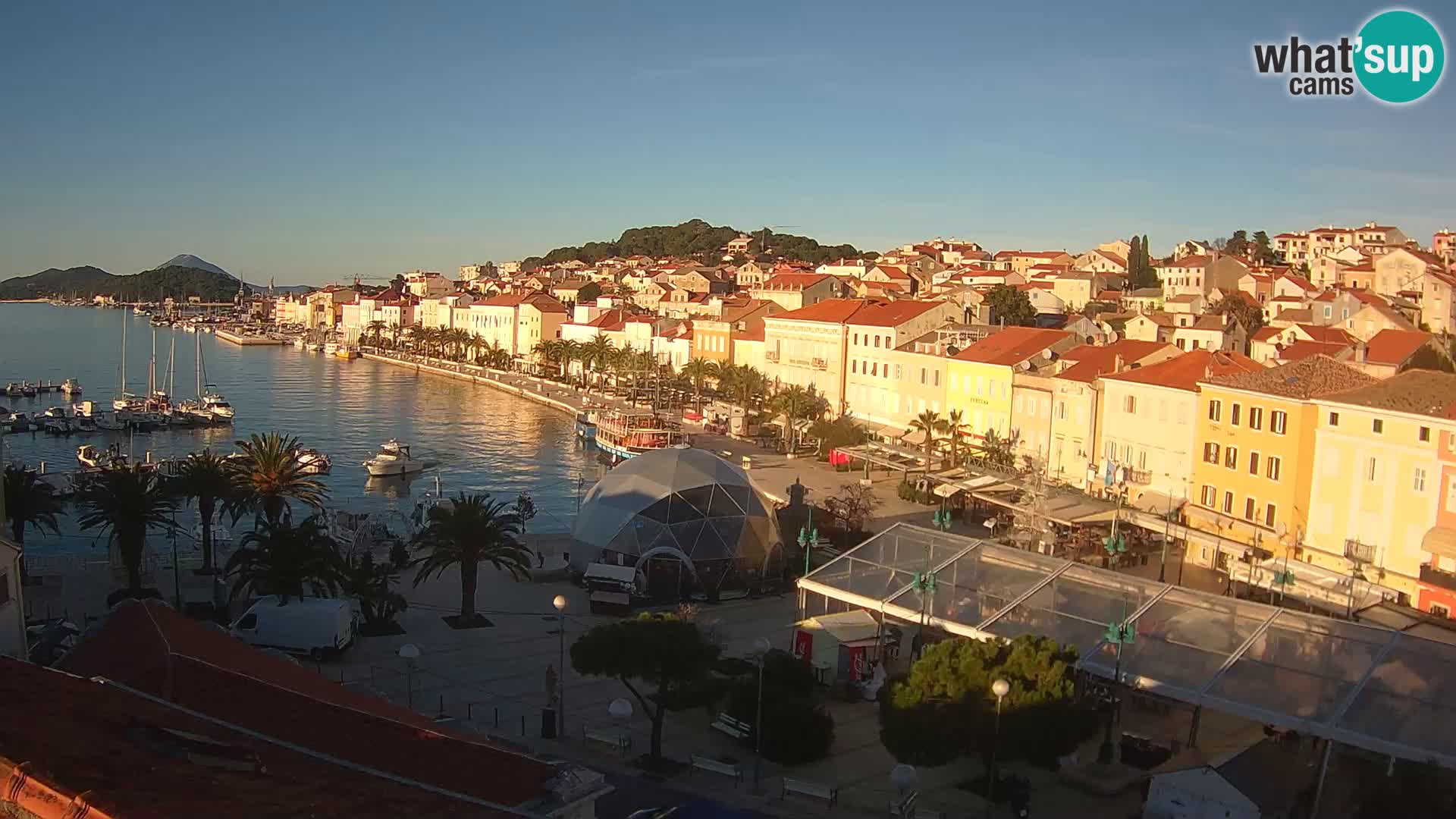 Webcam Mali Lošinj – centrale square