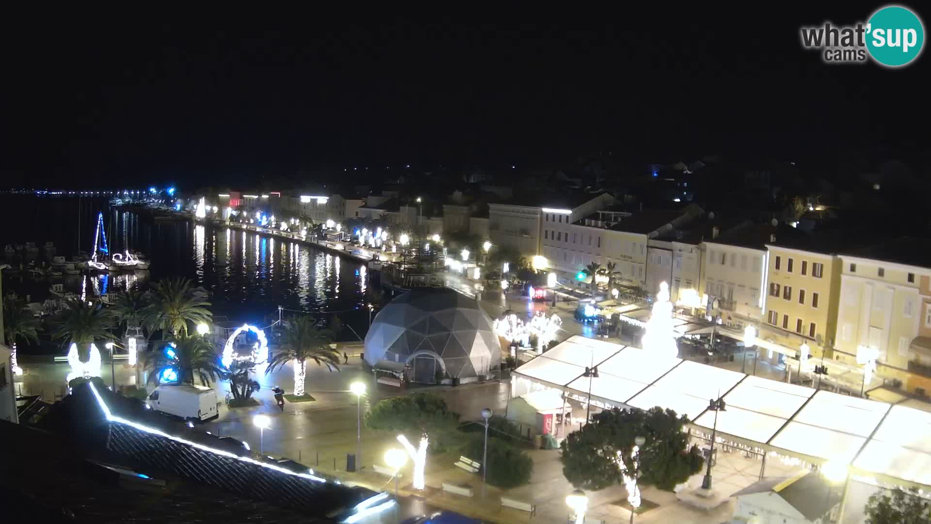 Webcam Mali Lošinj – plaza della Republica