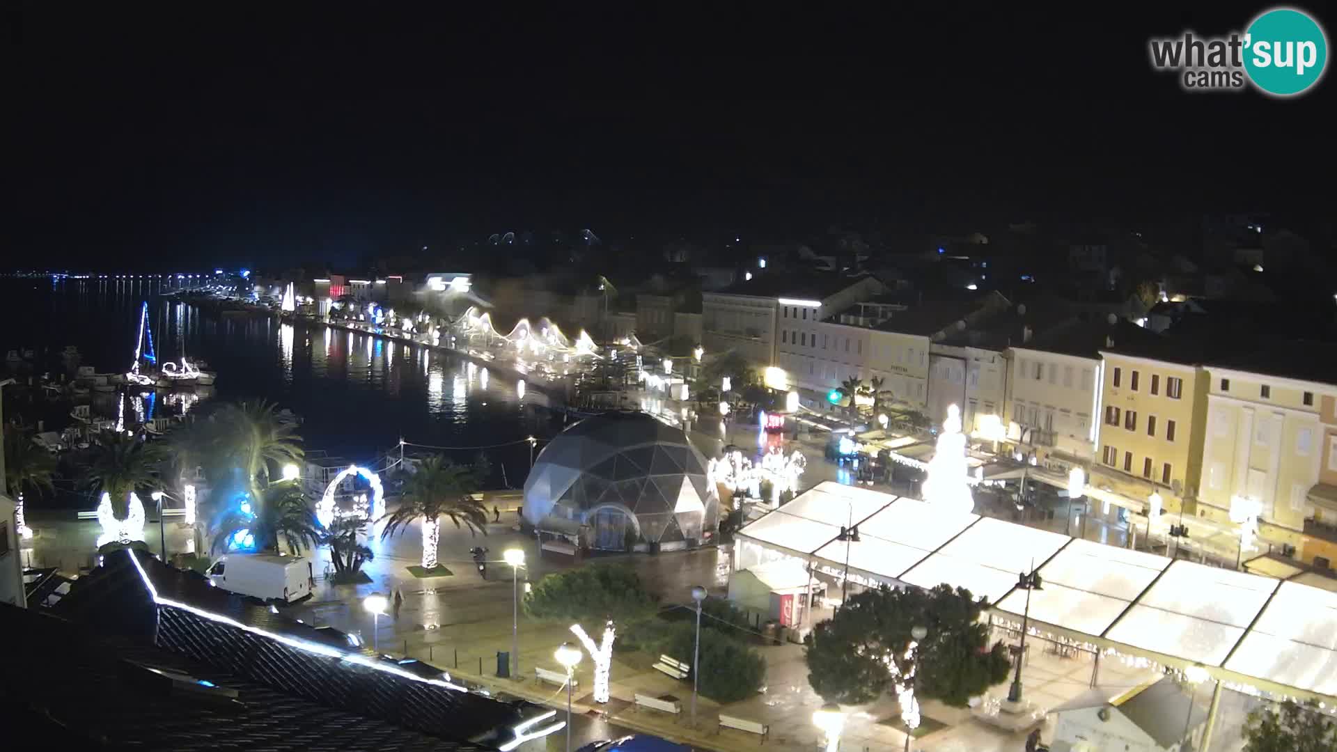 Kamera v živo Mali Lošinj – Glavni trg Republike