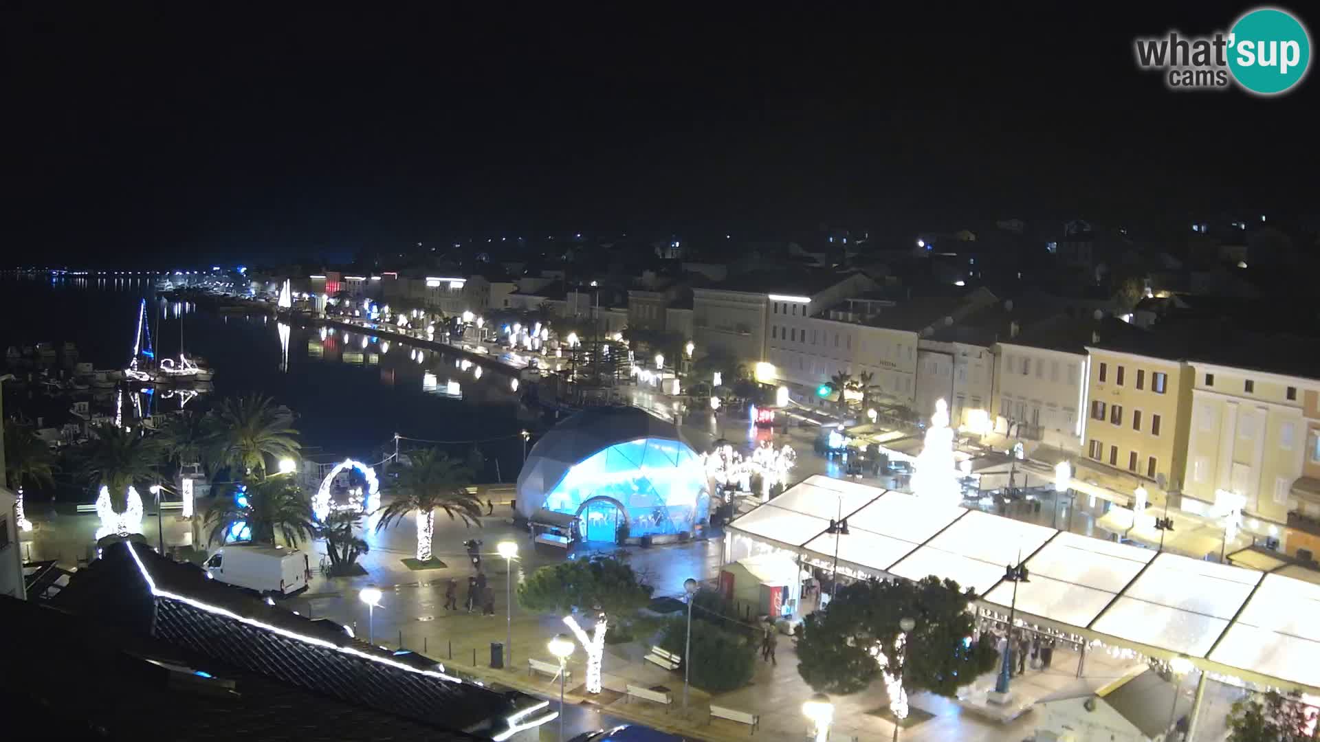 Webcam Mali Lošinj – plaza della Republica