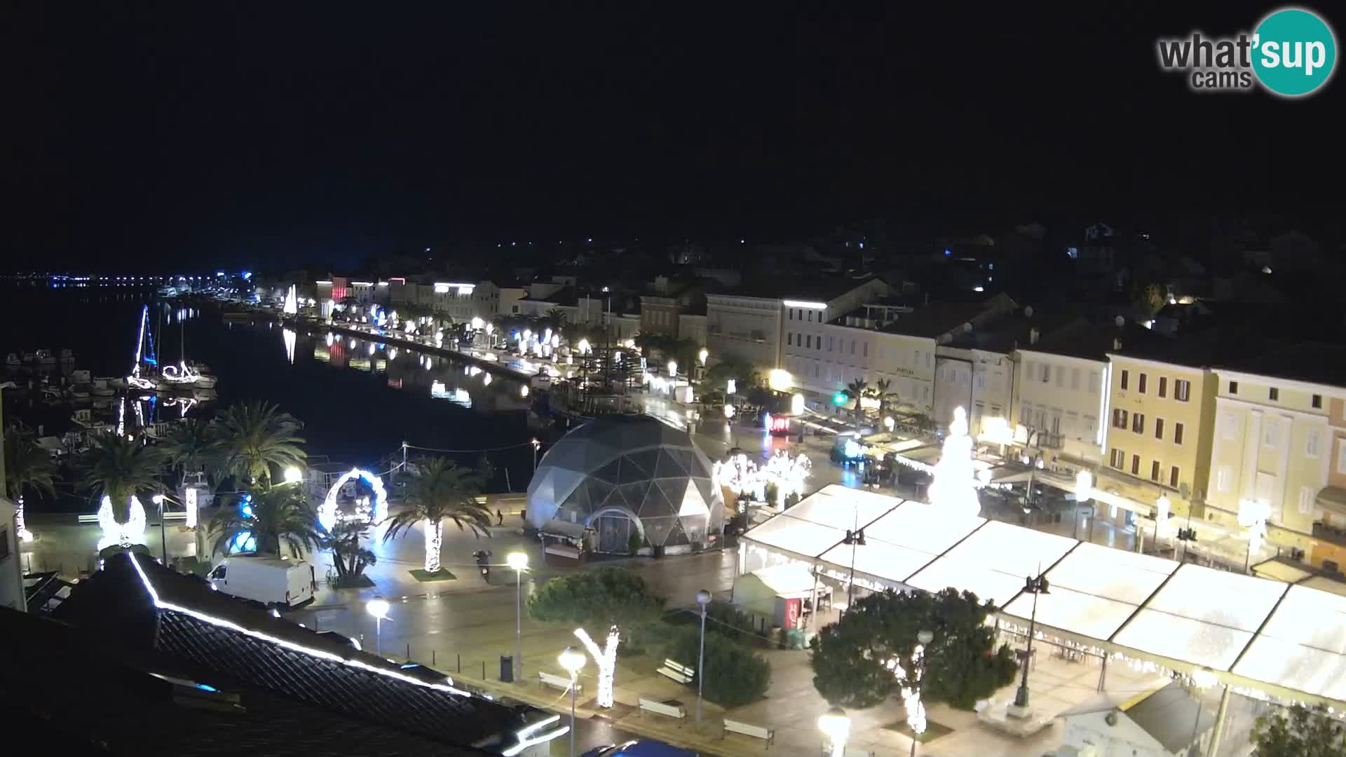 Webcam Mali Lošinj – centrale square