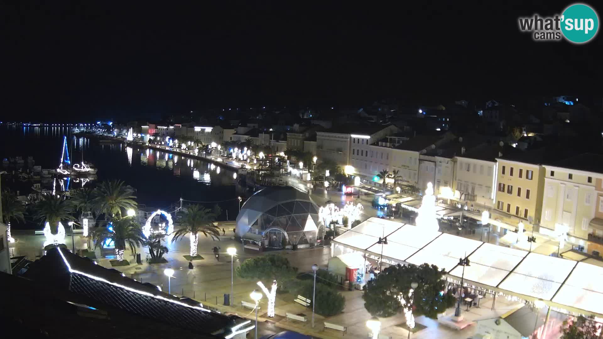 Webcam live Mali Lošinj – Piazza principale