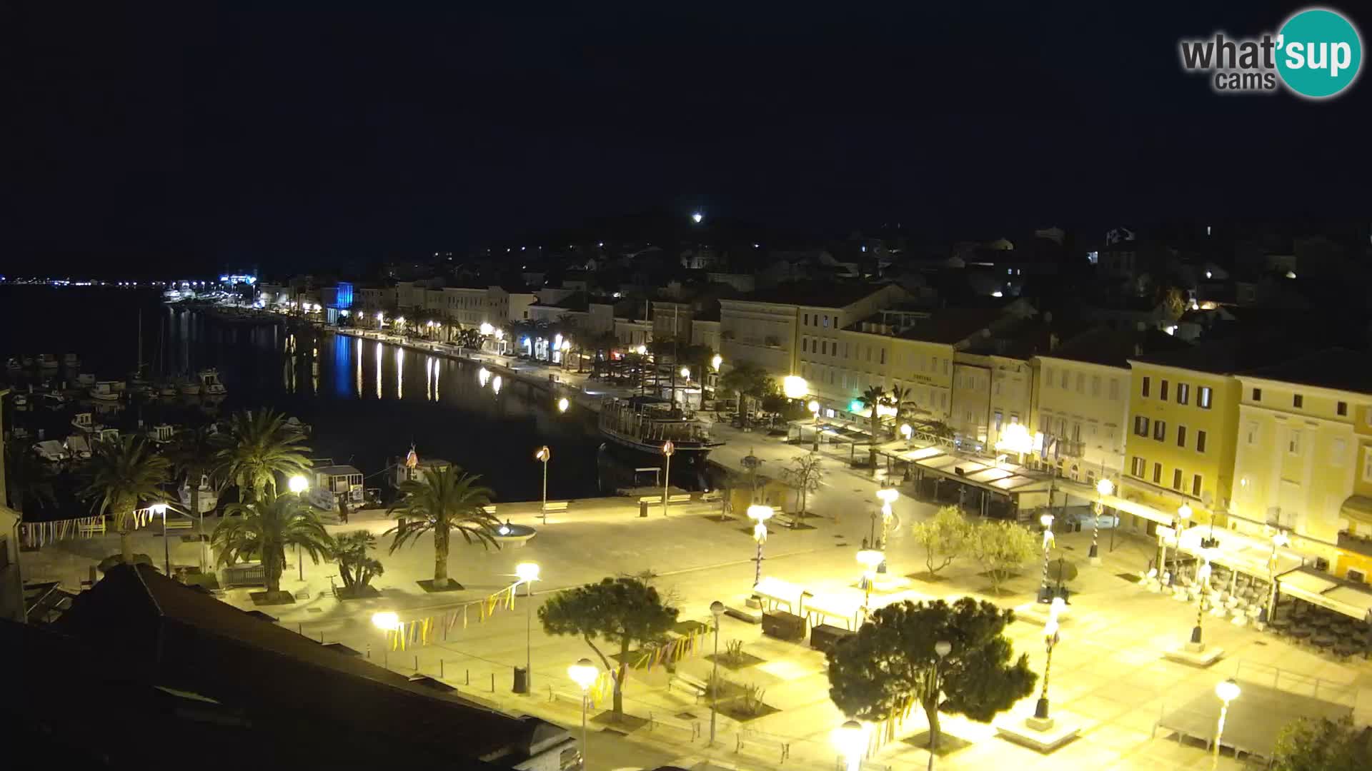 Webcam live Lussinpiccolo – Piazza principale