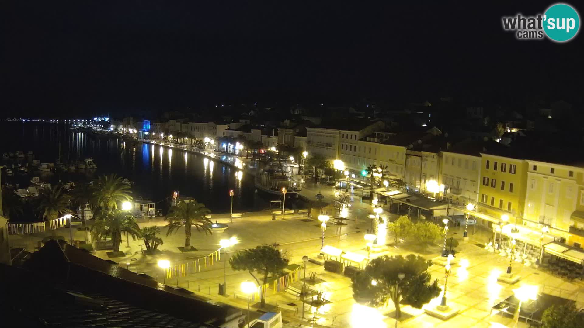 Webcam live Lussinpiccolo – Piazza principale