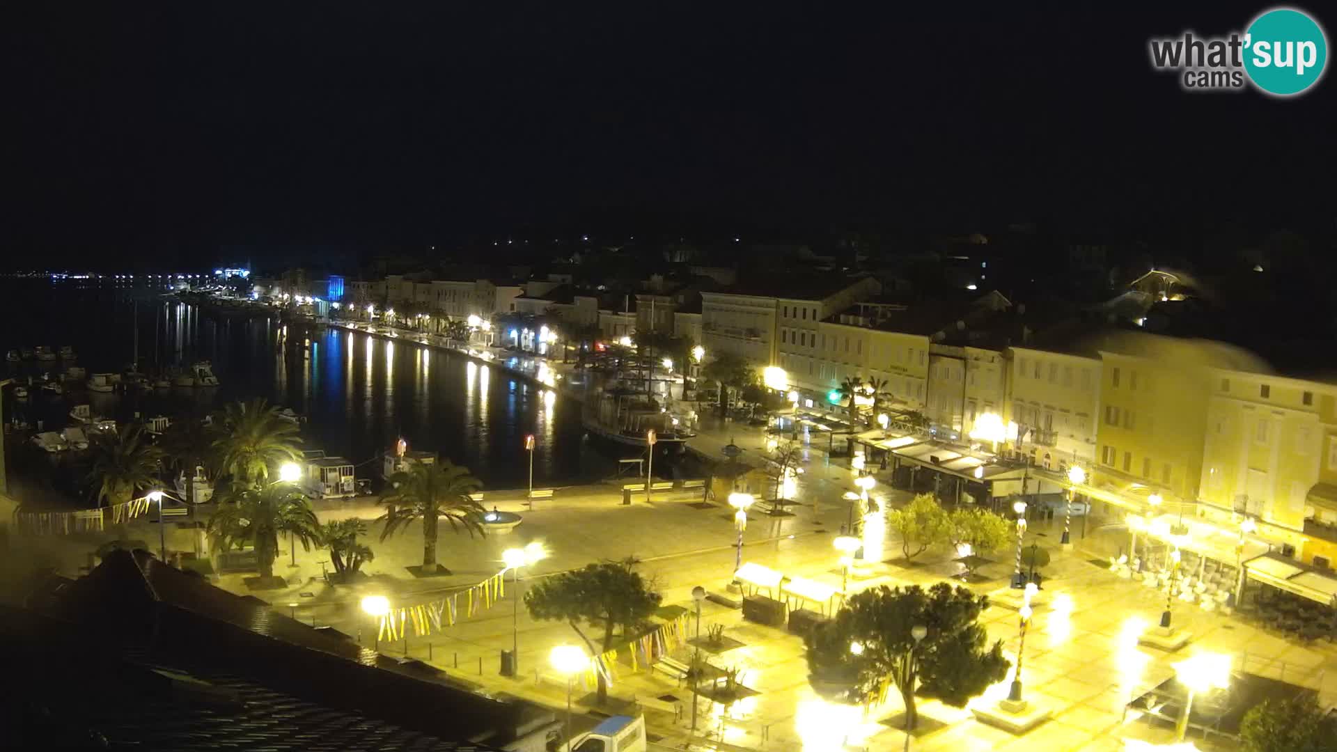 Webcam live Lussinpiccolo – Piazza principale
