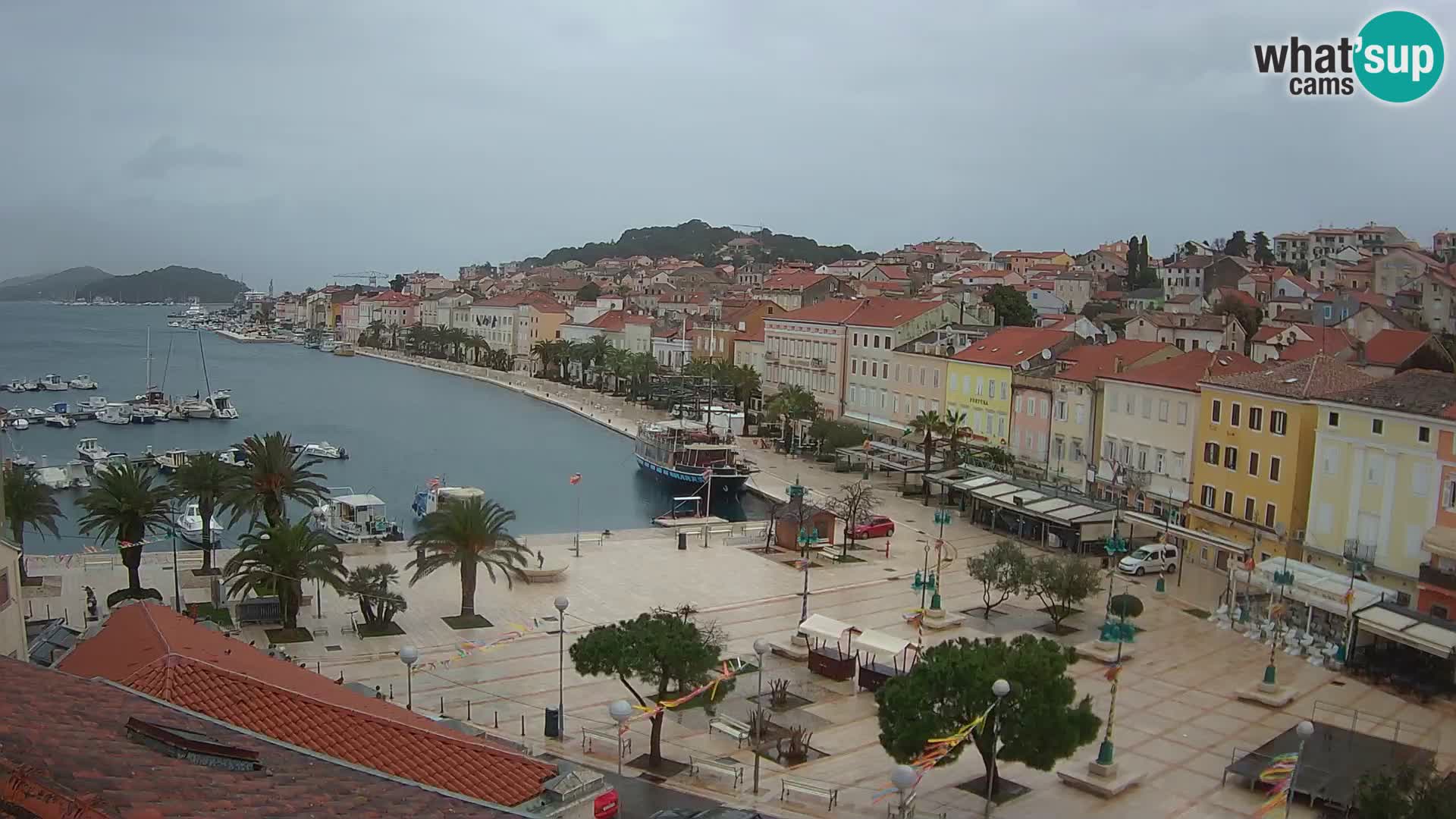 Kamera v živo Mali Lošinj – Glavni trg Republike