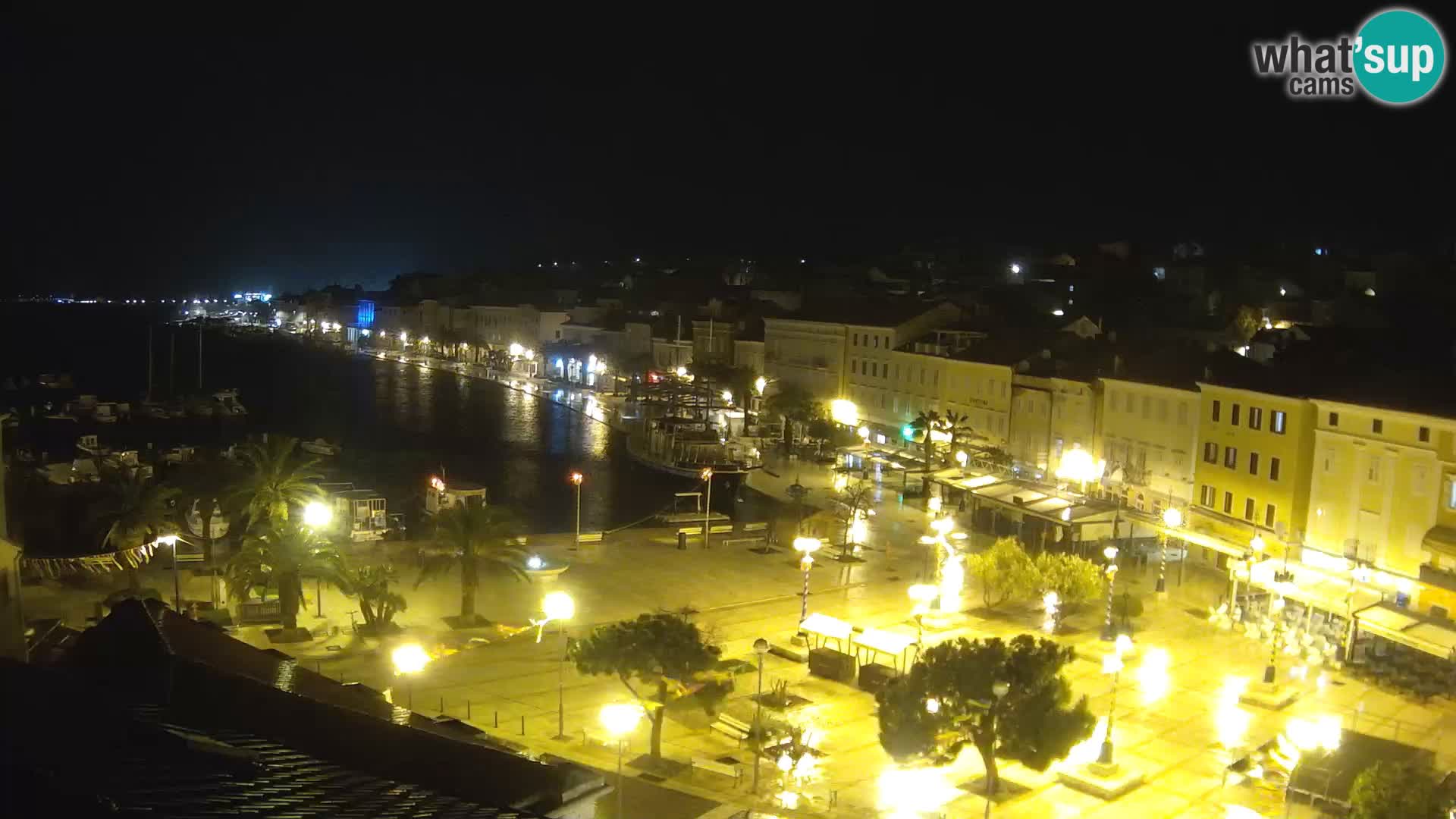Webcam live Lussinpiccolo – Piazza principale