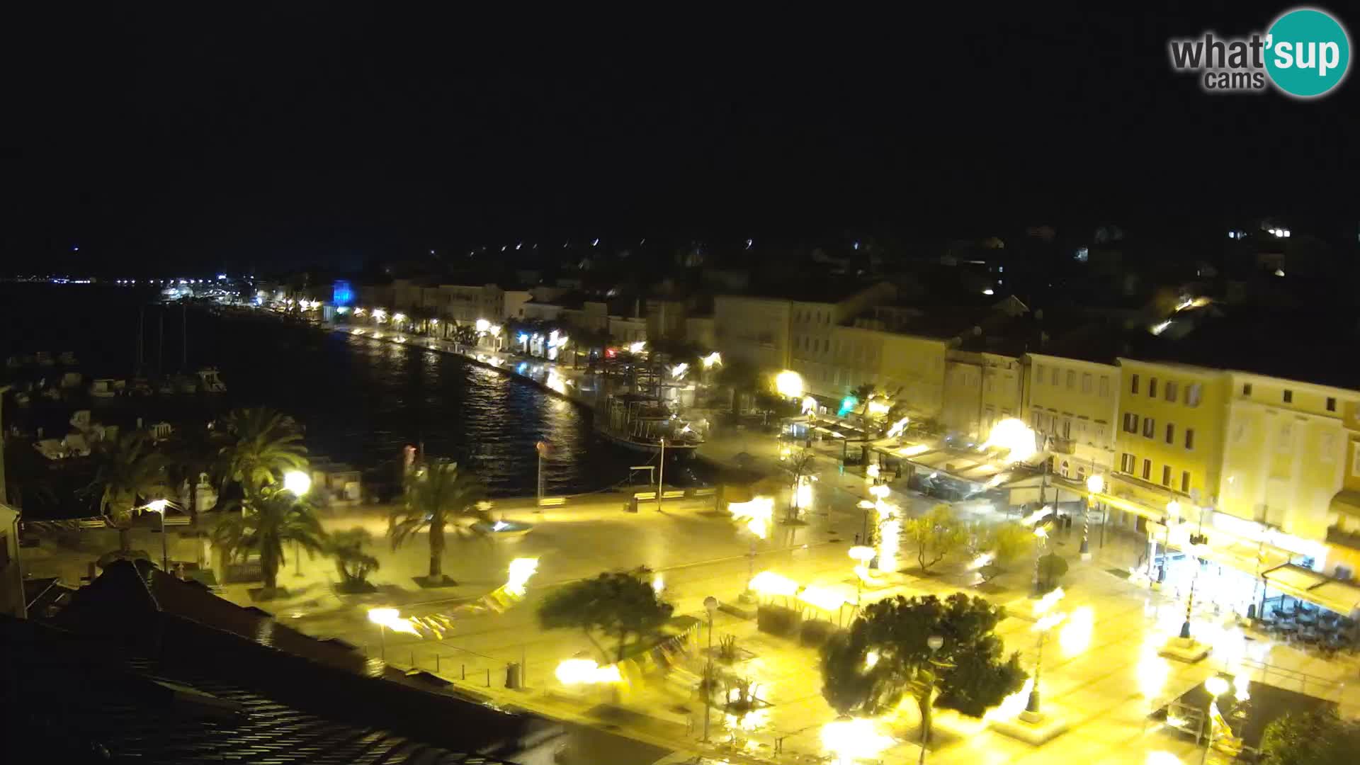 Webcam live Lussinpiccolo – Piazza principale